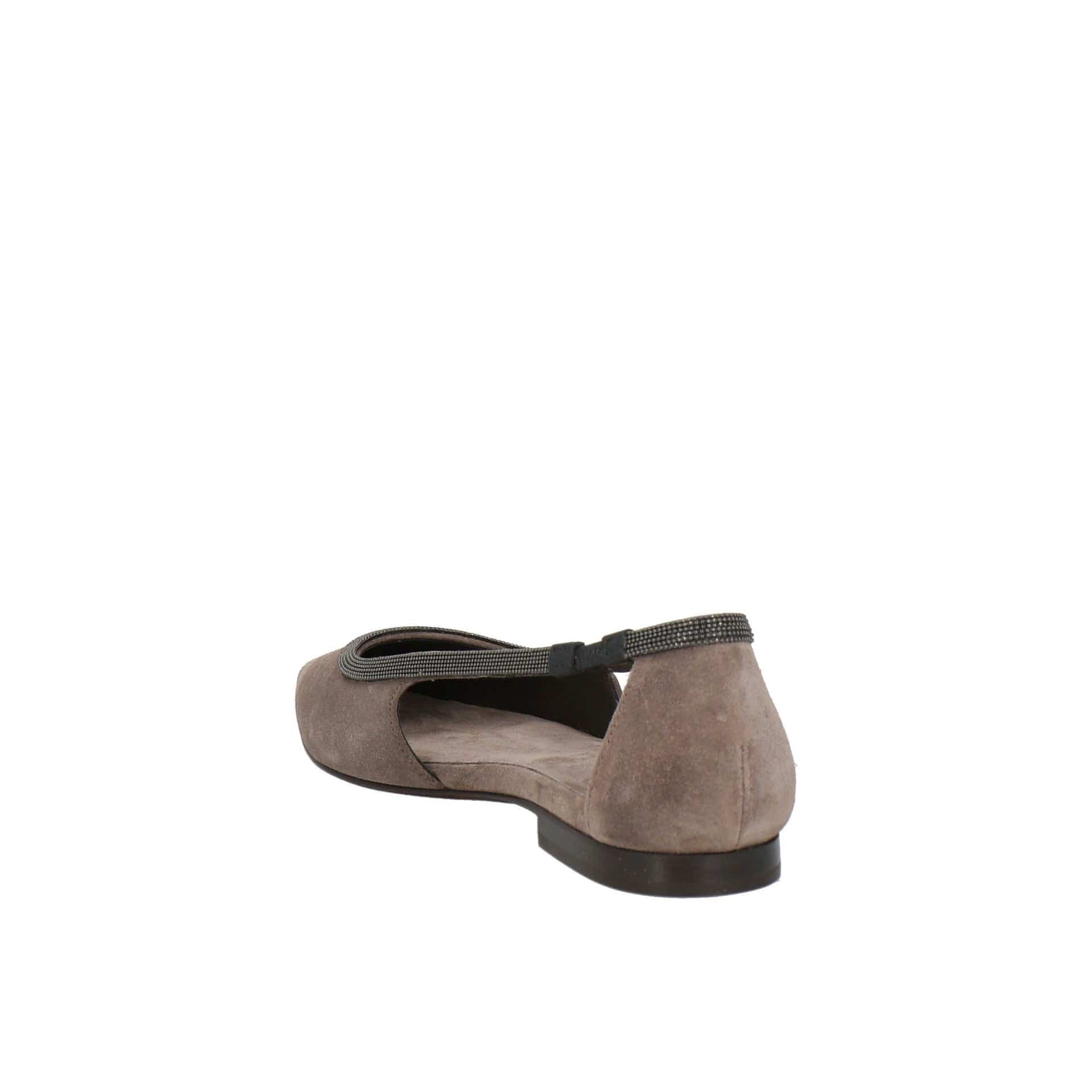 Brunello Cucinelli Brunello Cucinelli Pointed Toe Suede Flats