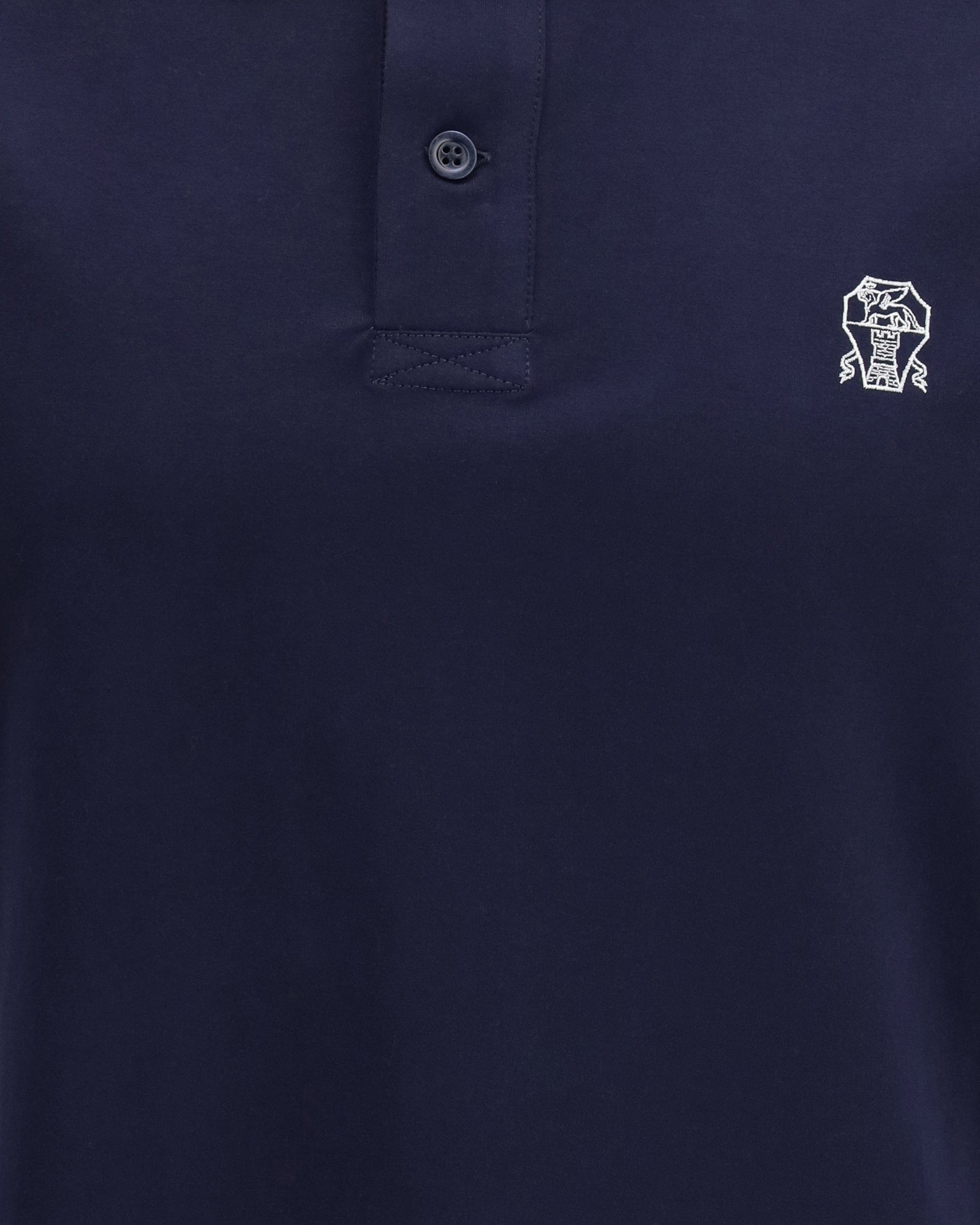 Brunello Cucinelli Polo In Cotton Jersey With Short Sleeves
