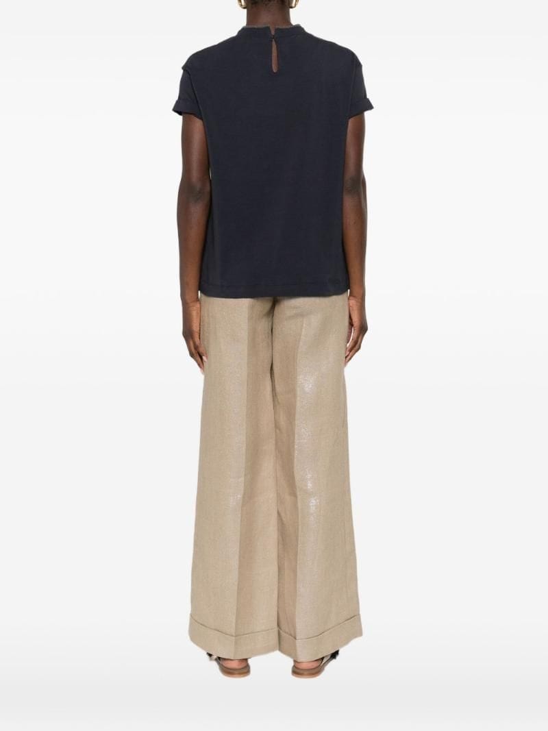 Brunello Cucinelli Precious Faux-Layering Jersey T-Shirt