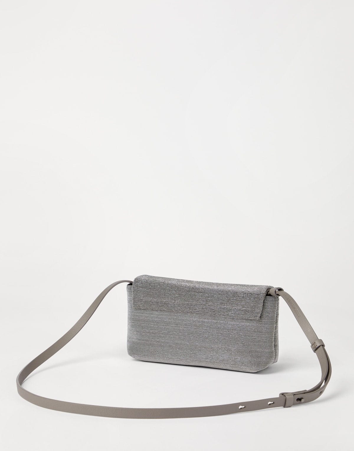 Brunello Cucinelli Precious Flap Leather Shoulder Bag