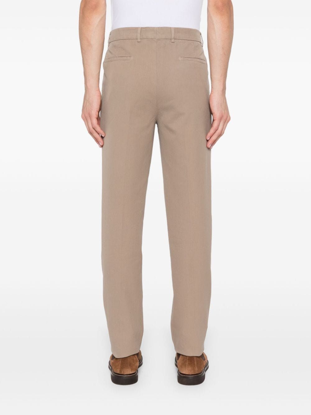 Brunello Cucinelli Pressed-Crease Pants