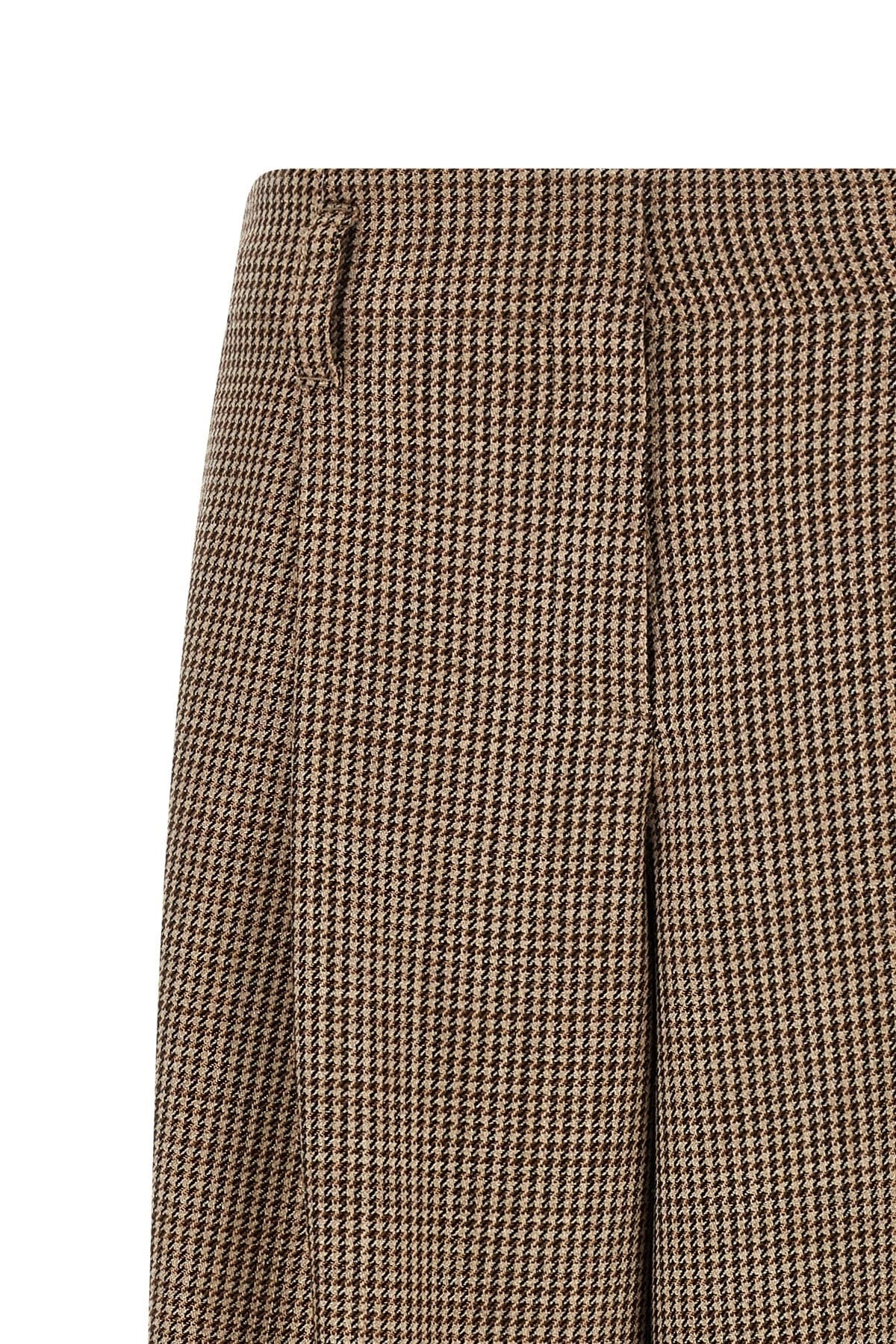 Brunello Cucinelli Brunello Cucinelli Prince Of Wales Lamé Pants