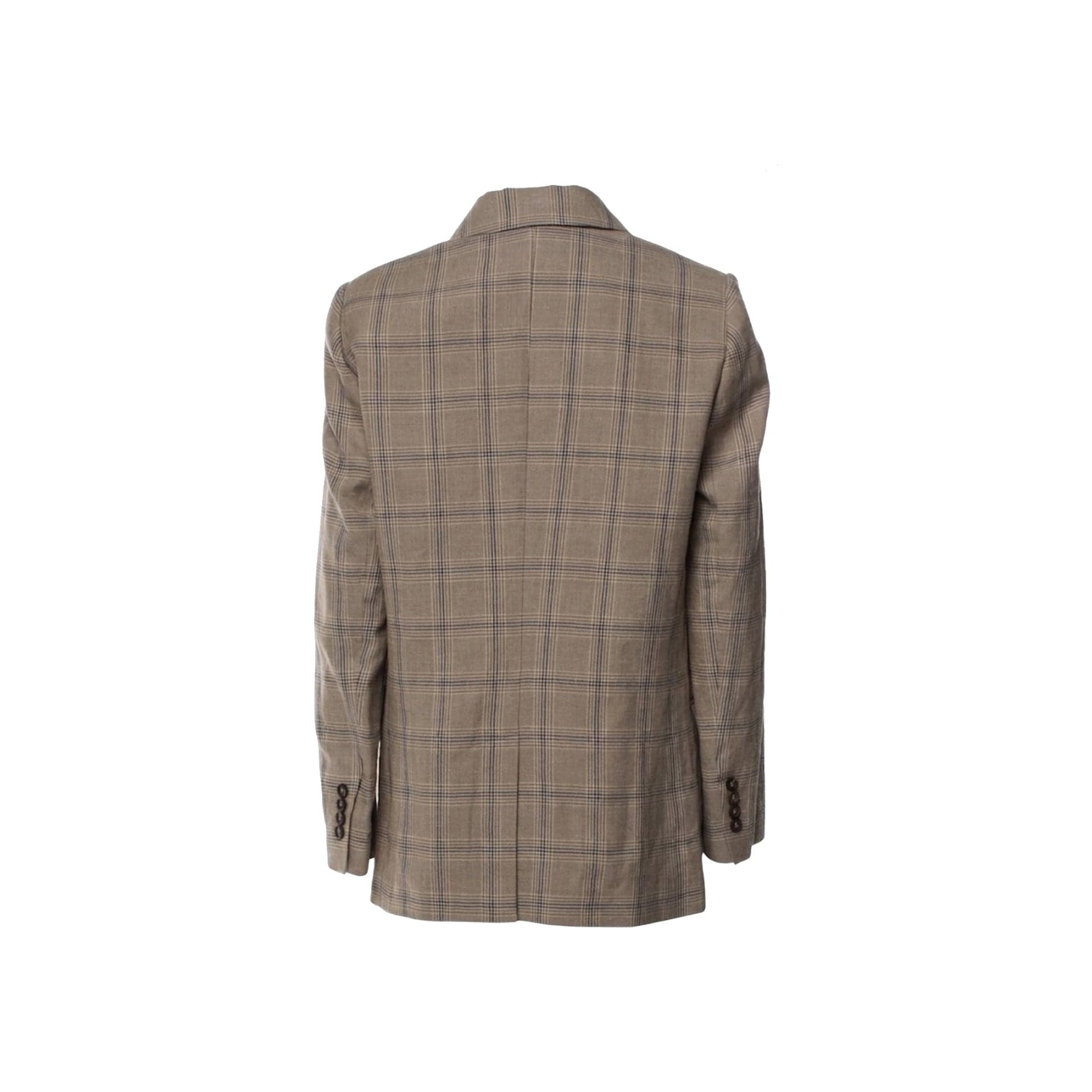 Brunello Cucinelli Prince Of Wales Linen Blazer - alternate view