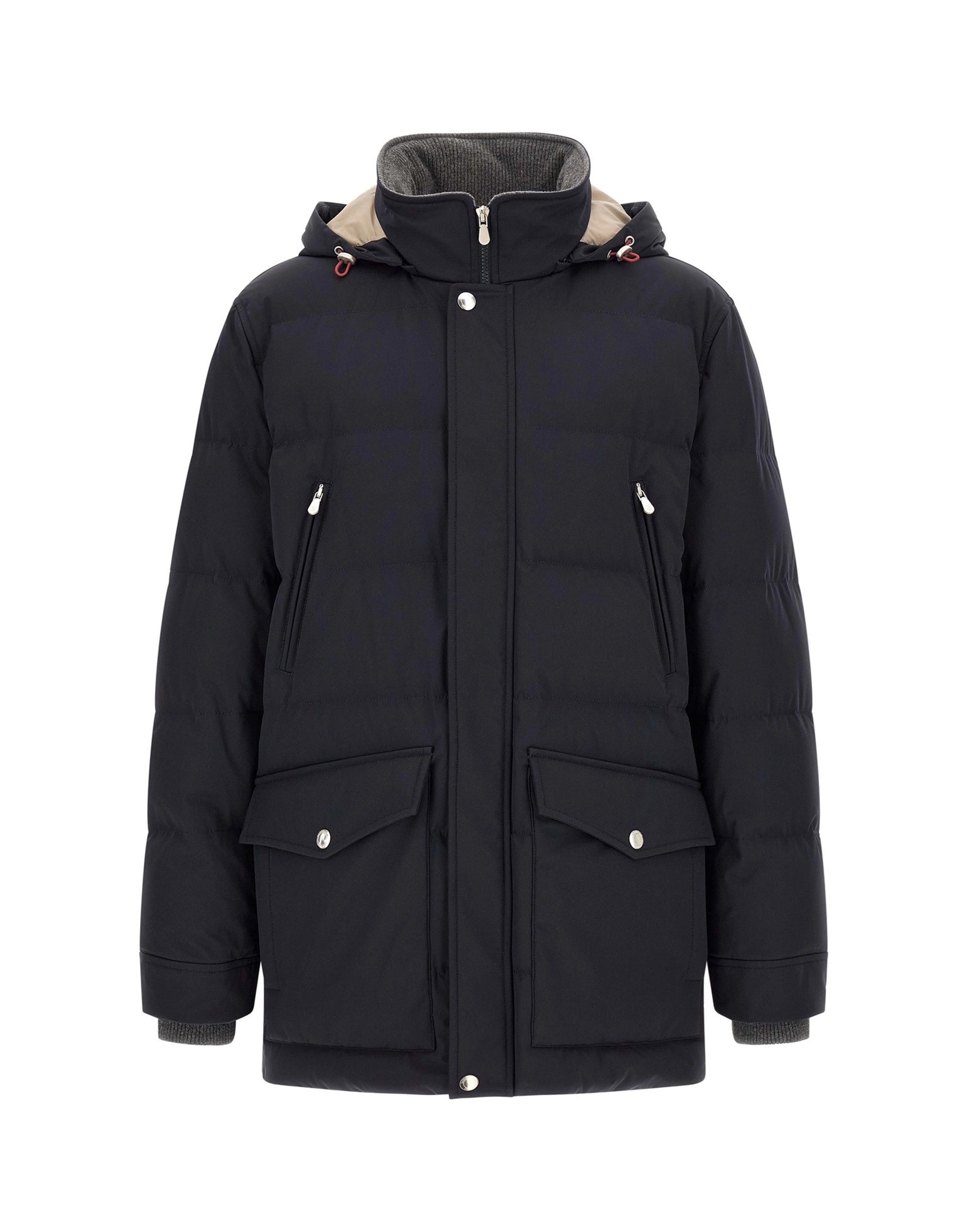 Brunello Cucinelli キルティングフード付きパーカ | Sendegaro JP