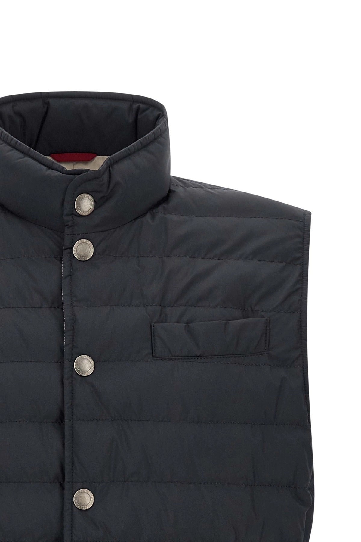 Brunello Cucinelli gilet trapuntato in tessuto tecnico