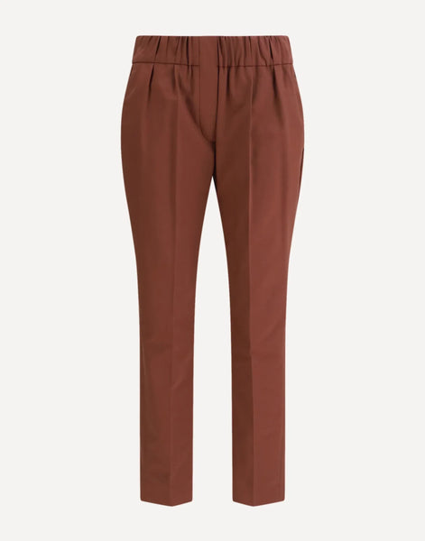 Brunello Cucinelli レッドマルチカラー コットン カジュアルパンツ