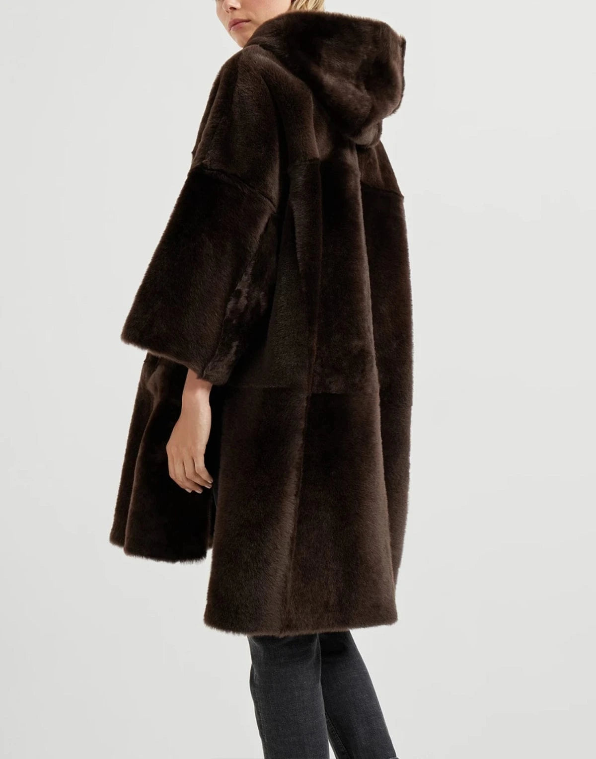Brunello Cucinelli Reversible Shearling Coat