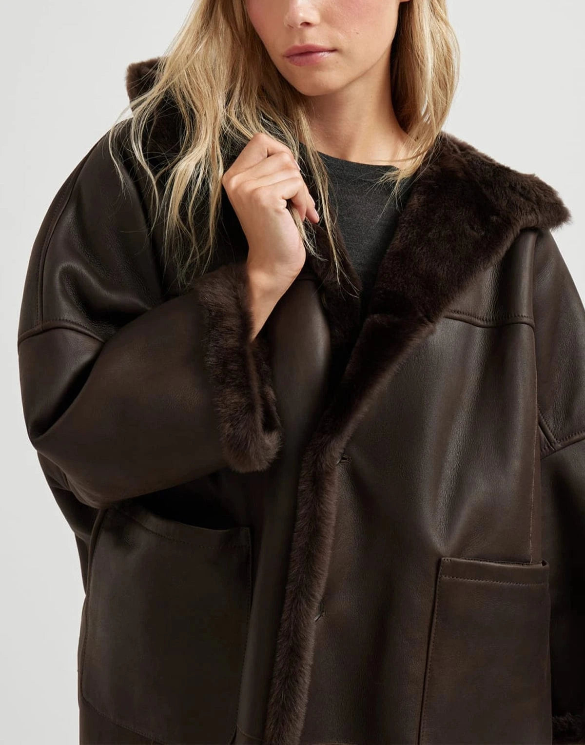 Brunello Cucinelli Reversible Shearling Coat | Sendegaro Brunello Cucinelli Reversible Shearling Coat | Sendegaro