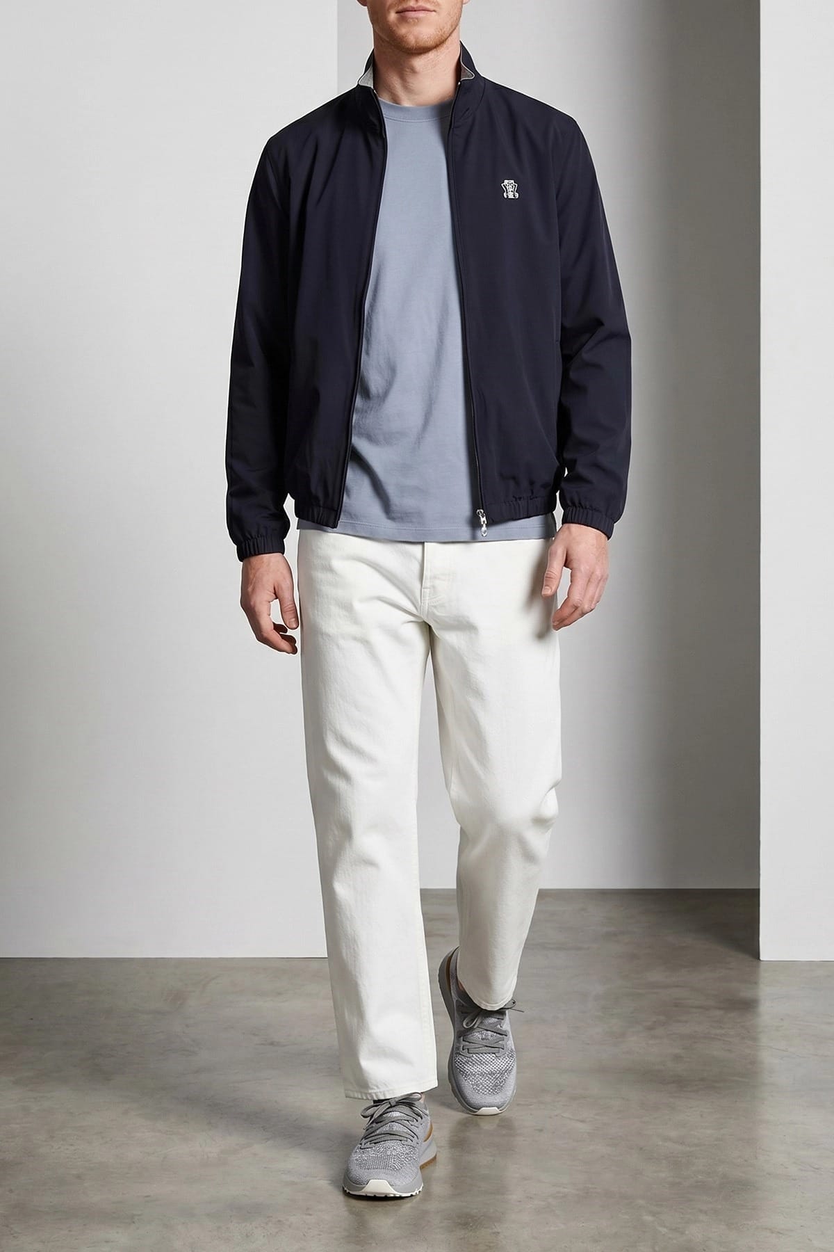 Brunello Cucinelli Reversible Technical Wool Jacket | Sendegaro GR
