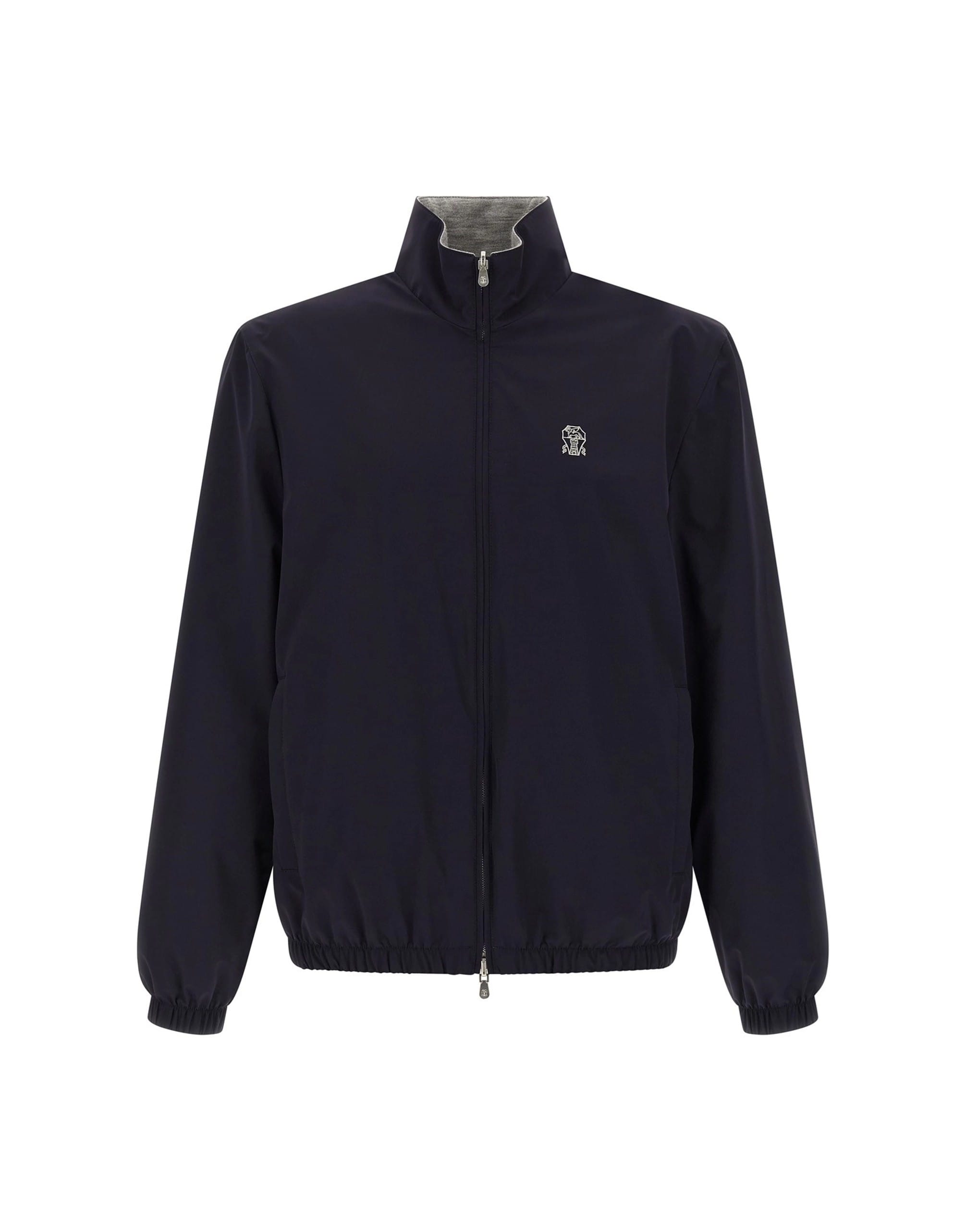 Brunello Cucinelli Brunello Cucinelli Reversible Technical Wool Jacket