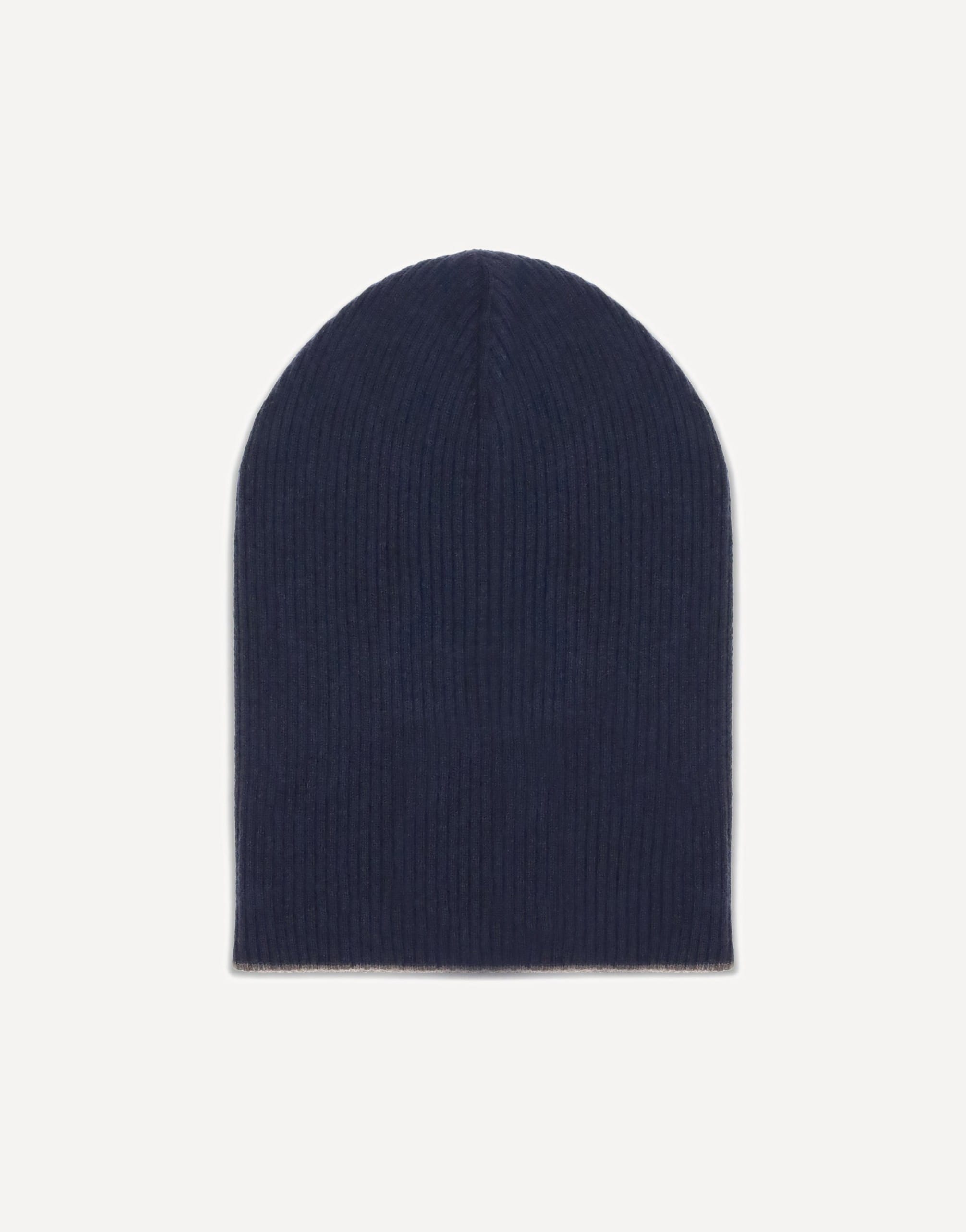 Brunello Cucinelli Ribbed Beanie Hat