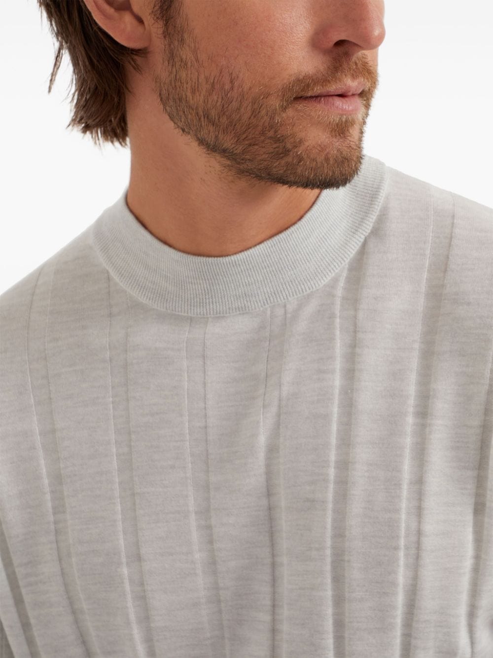 Brunello Cucinelli Ribbed Turtleneck Sweater