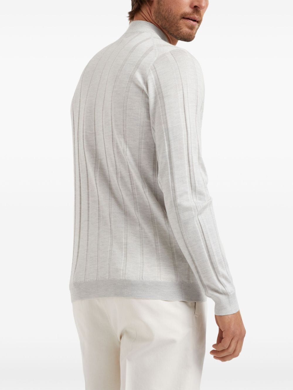 Brunello Cucinelli Ribbed Turtleneck Sweater