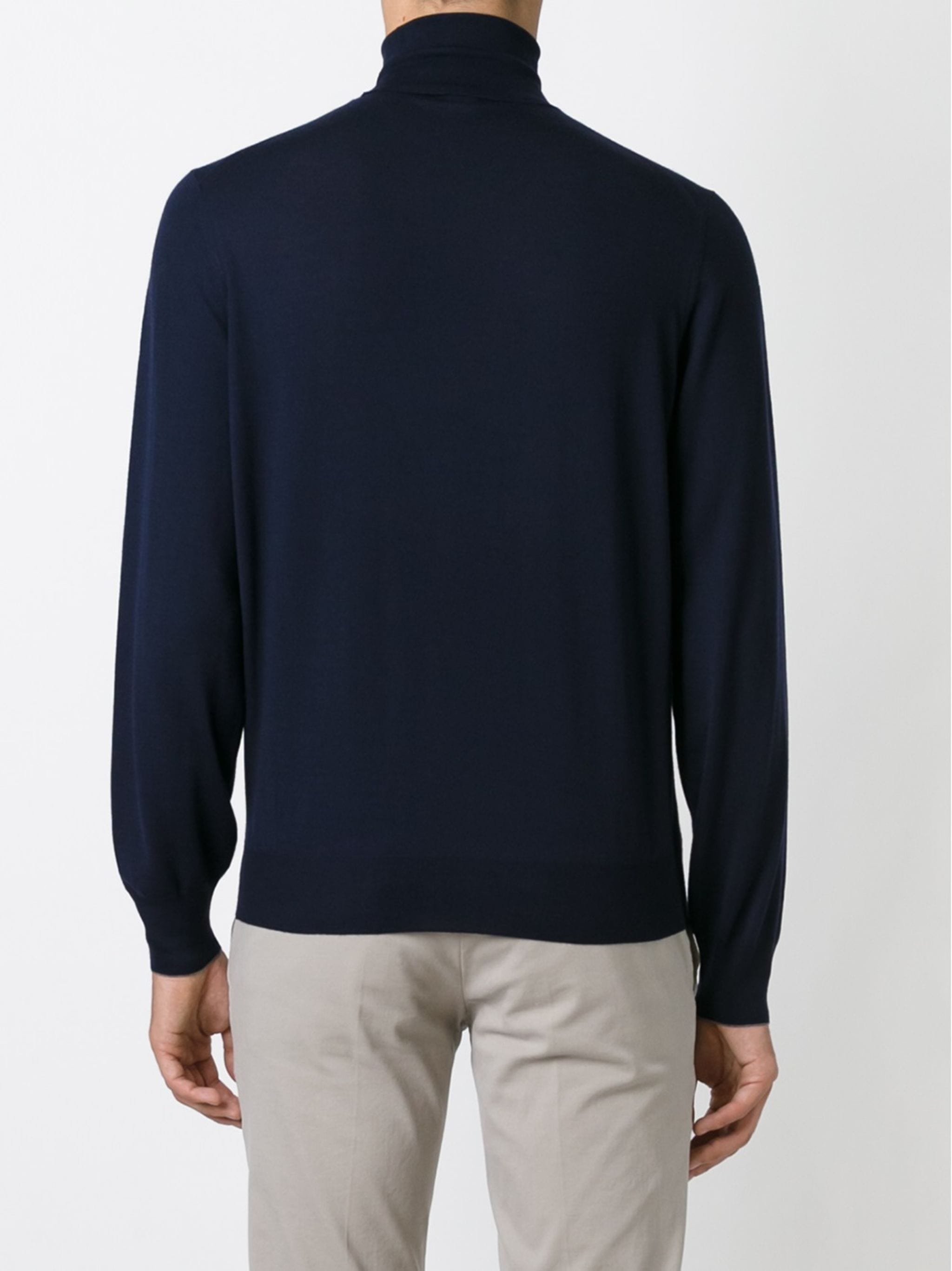 Brunello Cucinelli Roll-Neck Wool Sweater