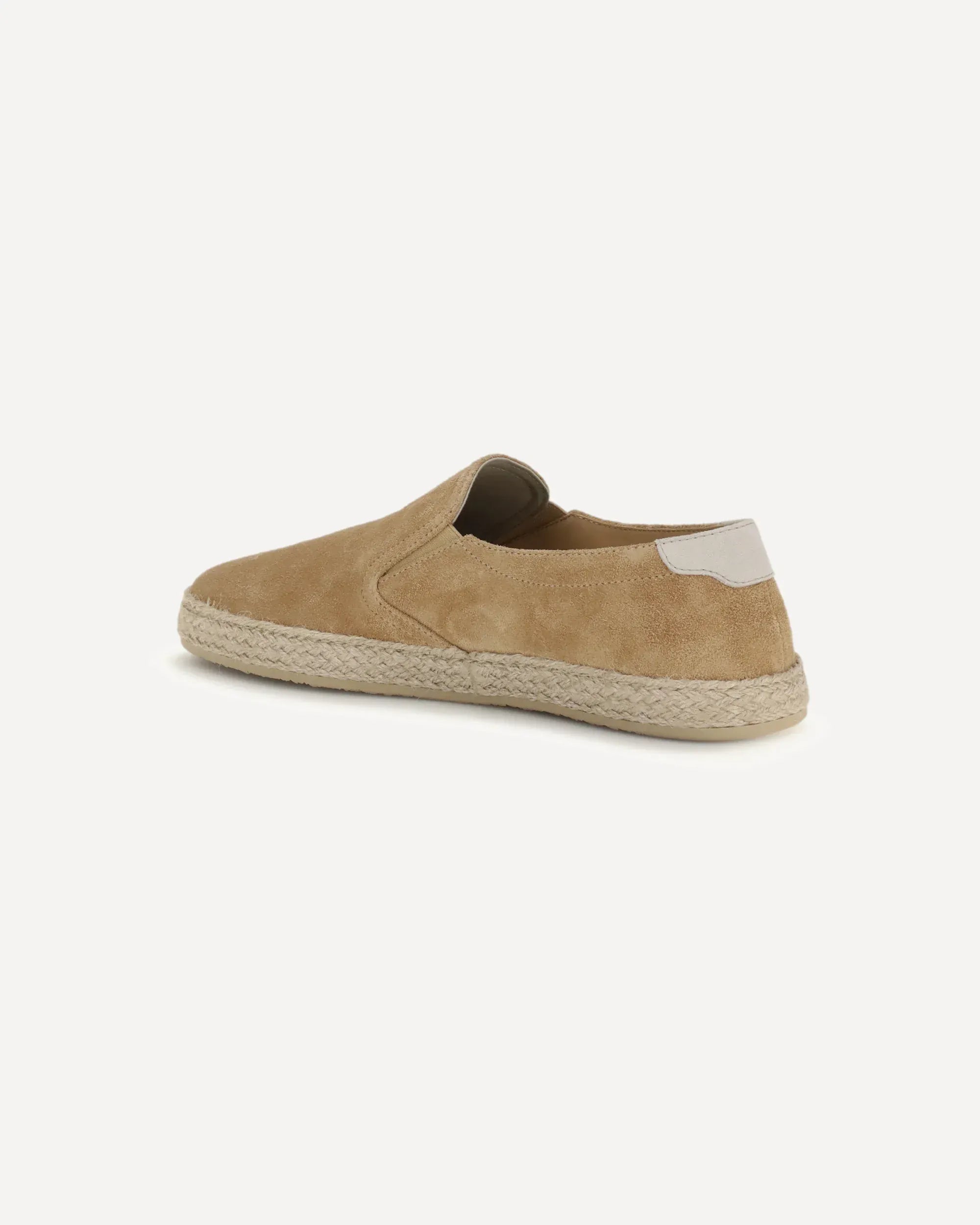 Brunello Cucinelli Rope Insert Suede Slip-Ons