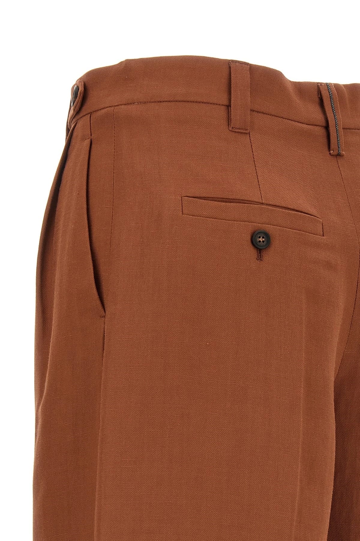 Brunello Cucinelli Brunello Cucinelli Sartorial Brown Bermuda Shorts