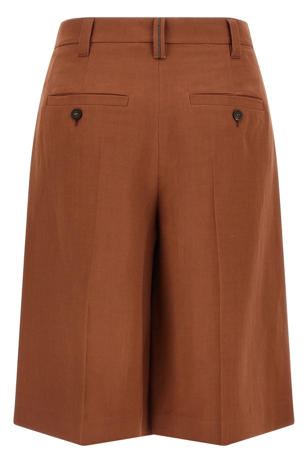 Brunello Cucinelli Brunello Cucinelli Sartorial Brown Bermuda Shorts
