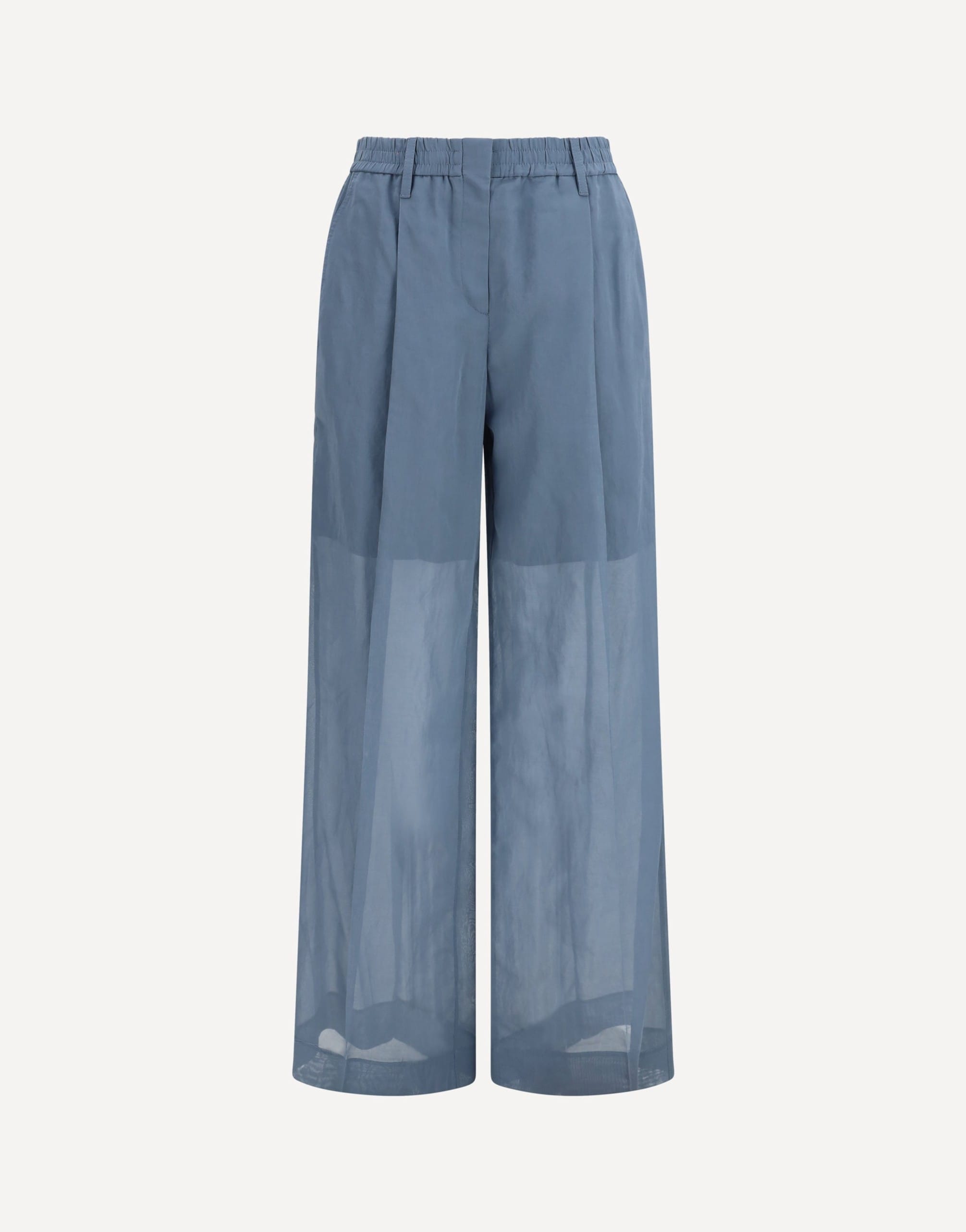 Brunello Cucinelli Sartorial Cotton Organza Track Pants