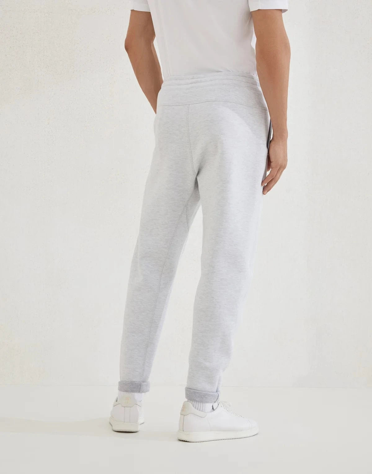 Brunello Cucinelli Sea Island Cotton Track Pants