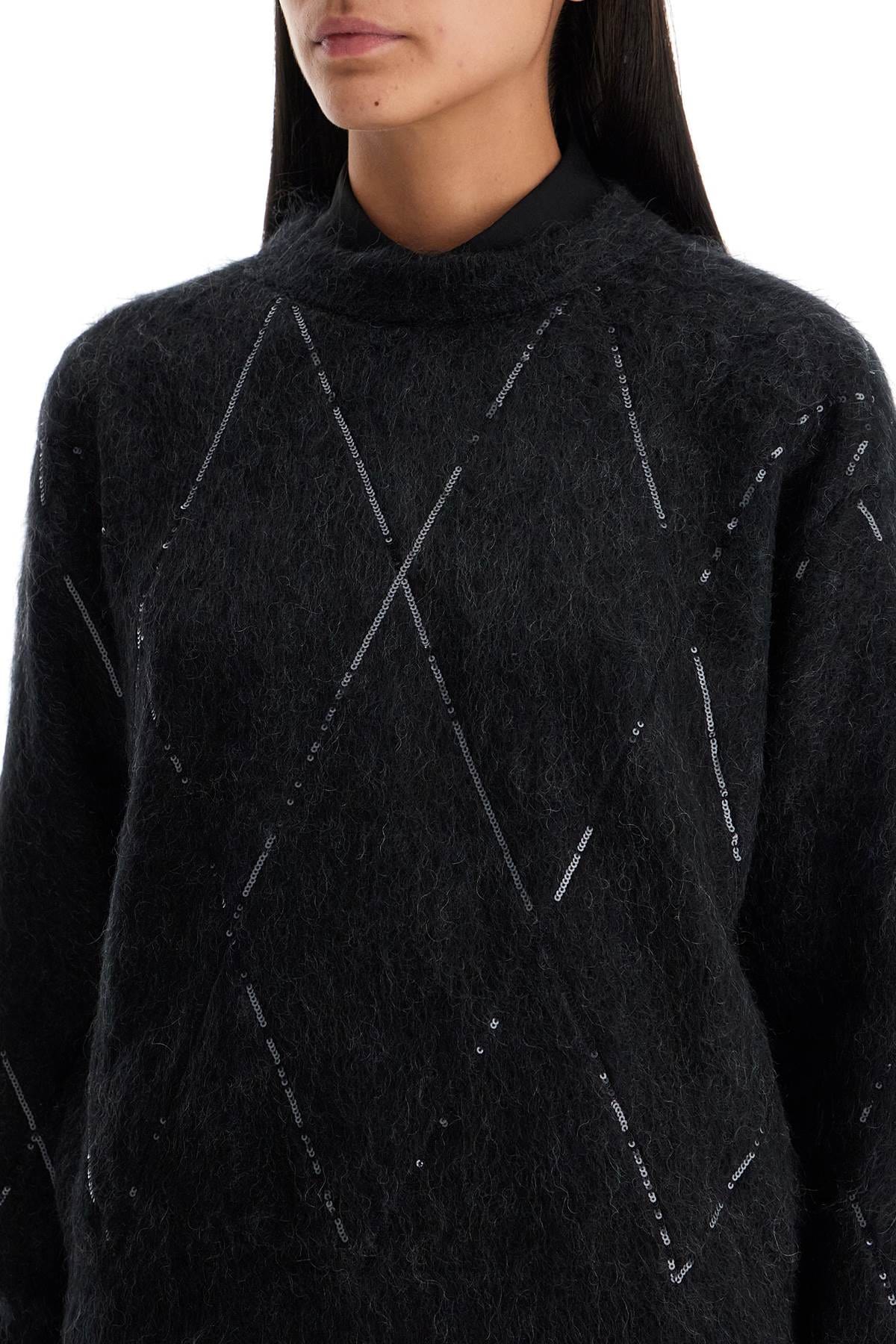 Brunello Cucinelli Sequin-Embellished Sweater