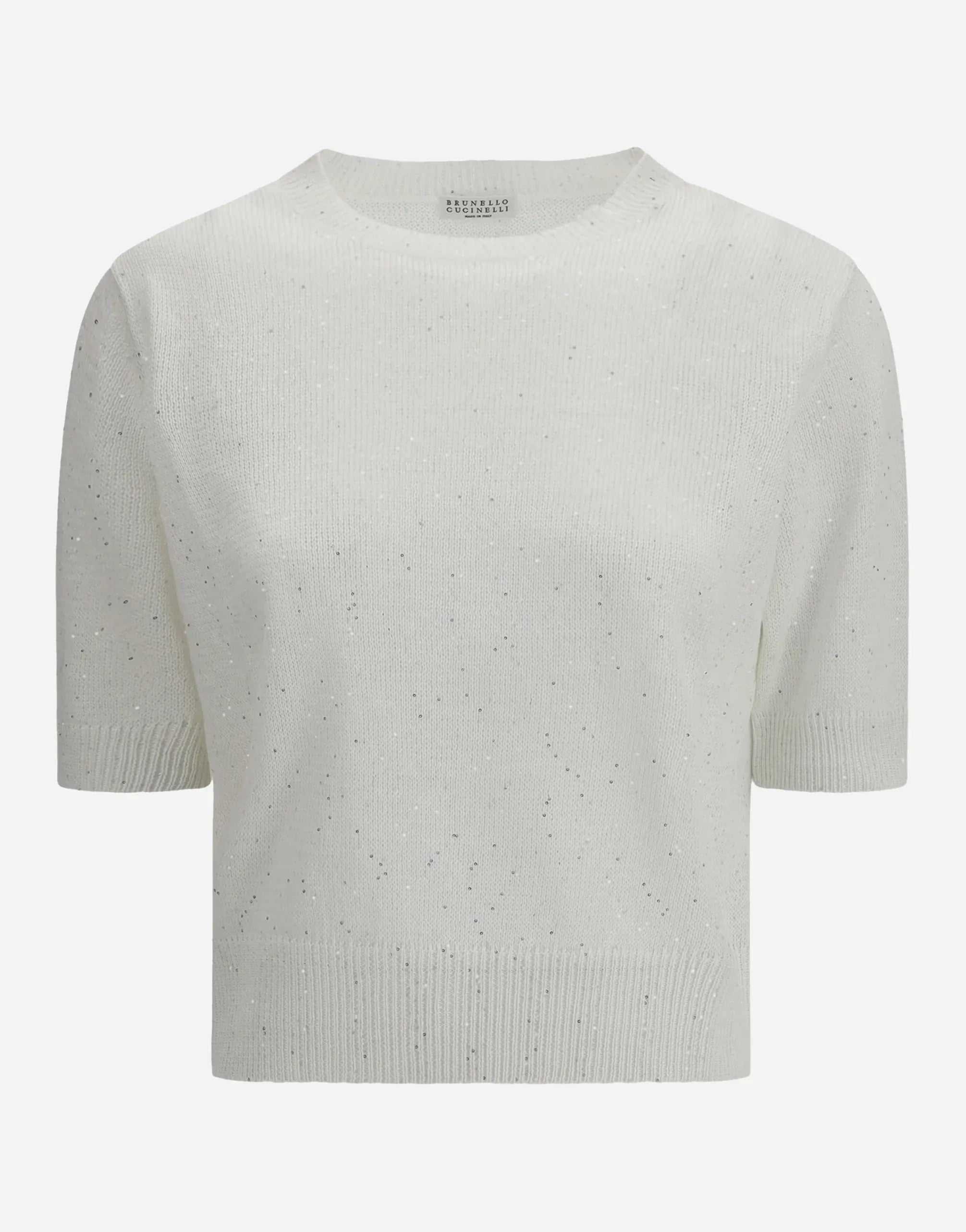 Brunello Cucinelli Sequin-Embellished T-Shirt