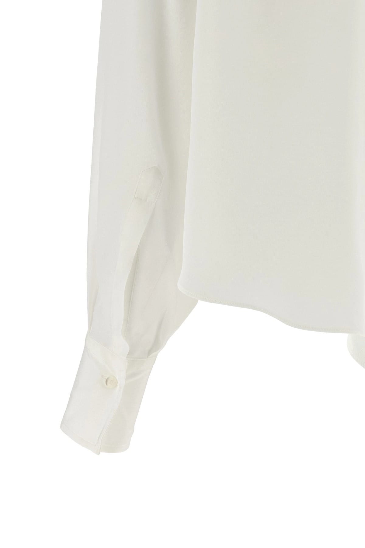 Brunello Cucinelli Brunello Cucinelli Shiny Collar Silk Shirt