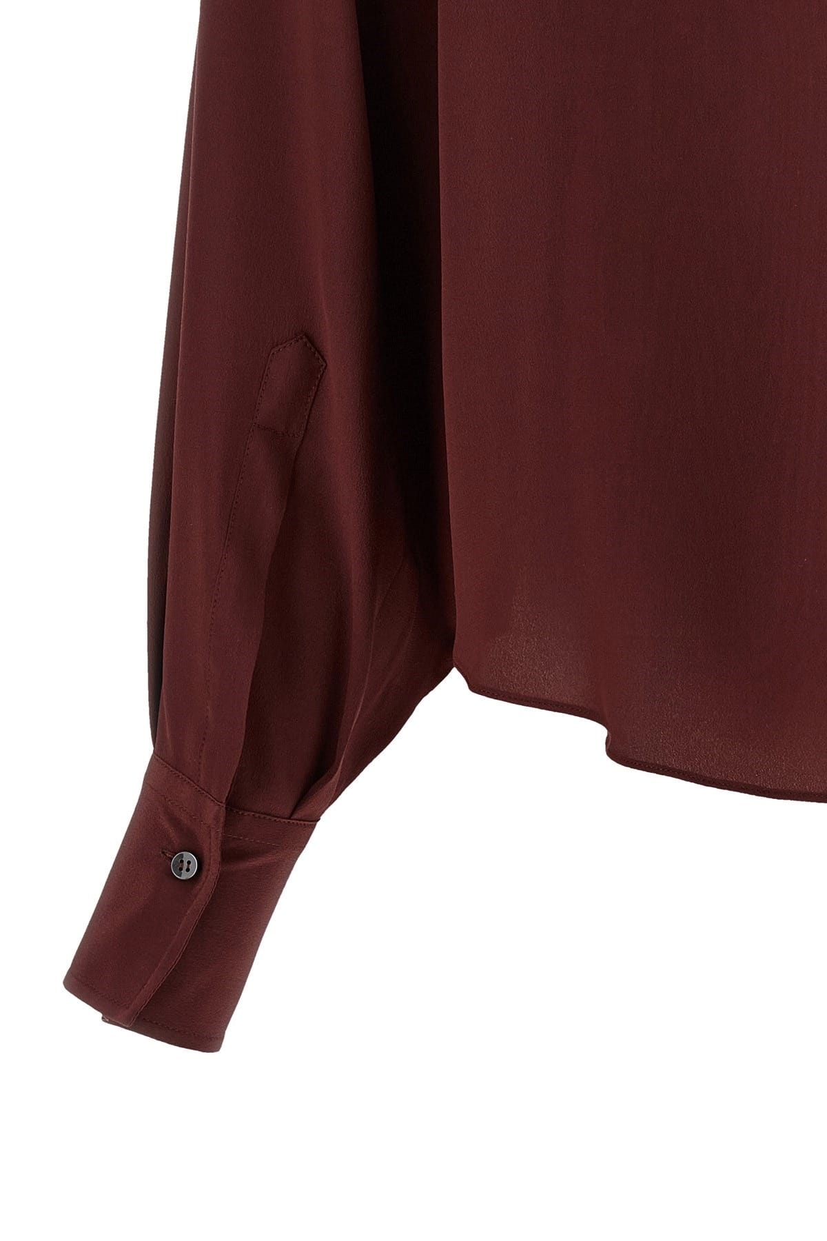 Brunello Cucinelli Brunello Cucinelli Shiny Collar Silk Shirt