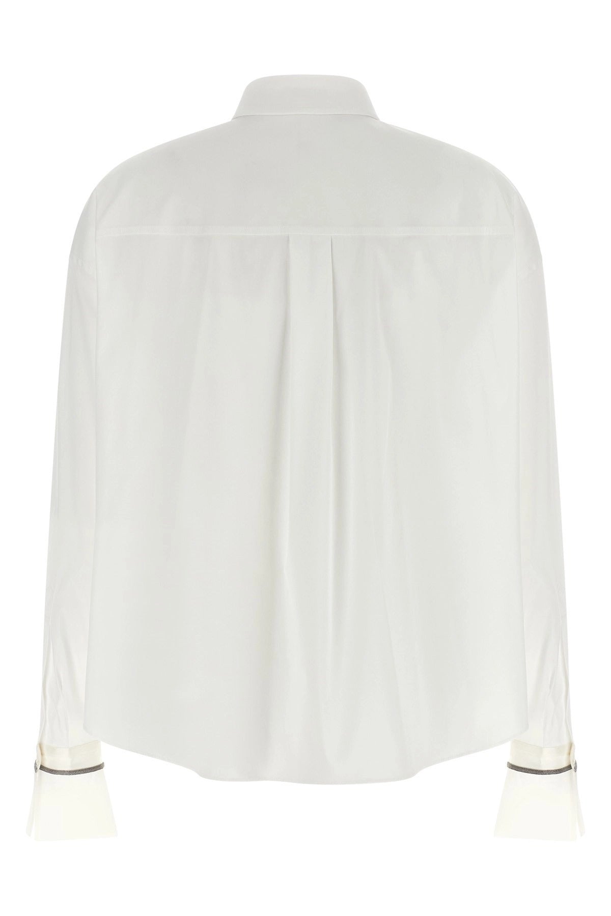 Brunello Cucinelli Shiny Cuffs Shirt