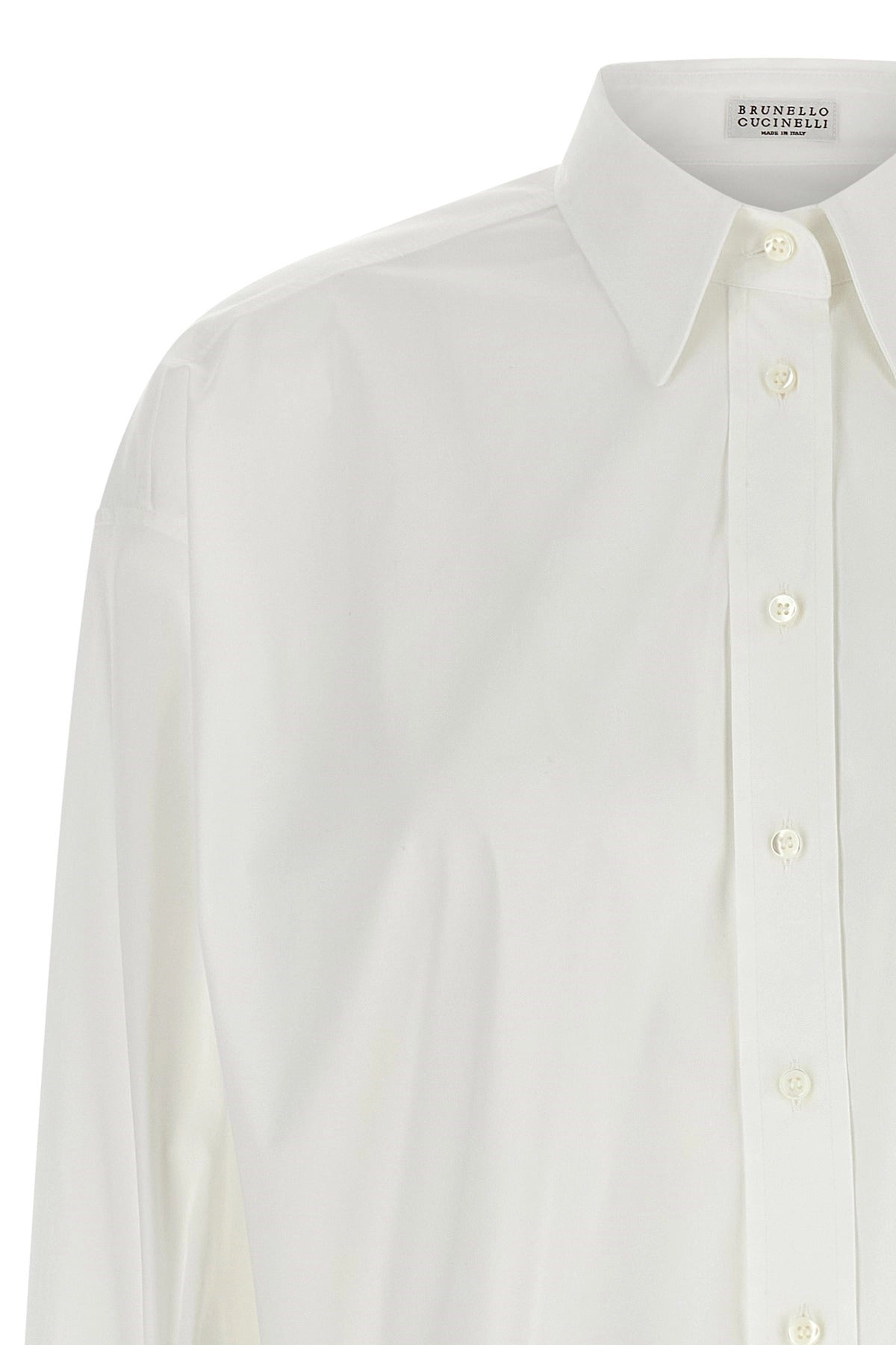 Brunello Cucinelli Shiny Cuffs Shirt