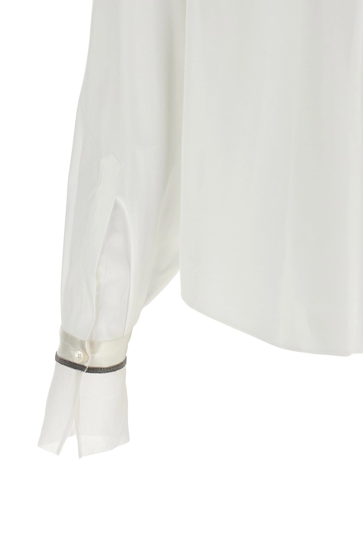 Brunello Cucinelli Shiny Cuffs Shirt