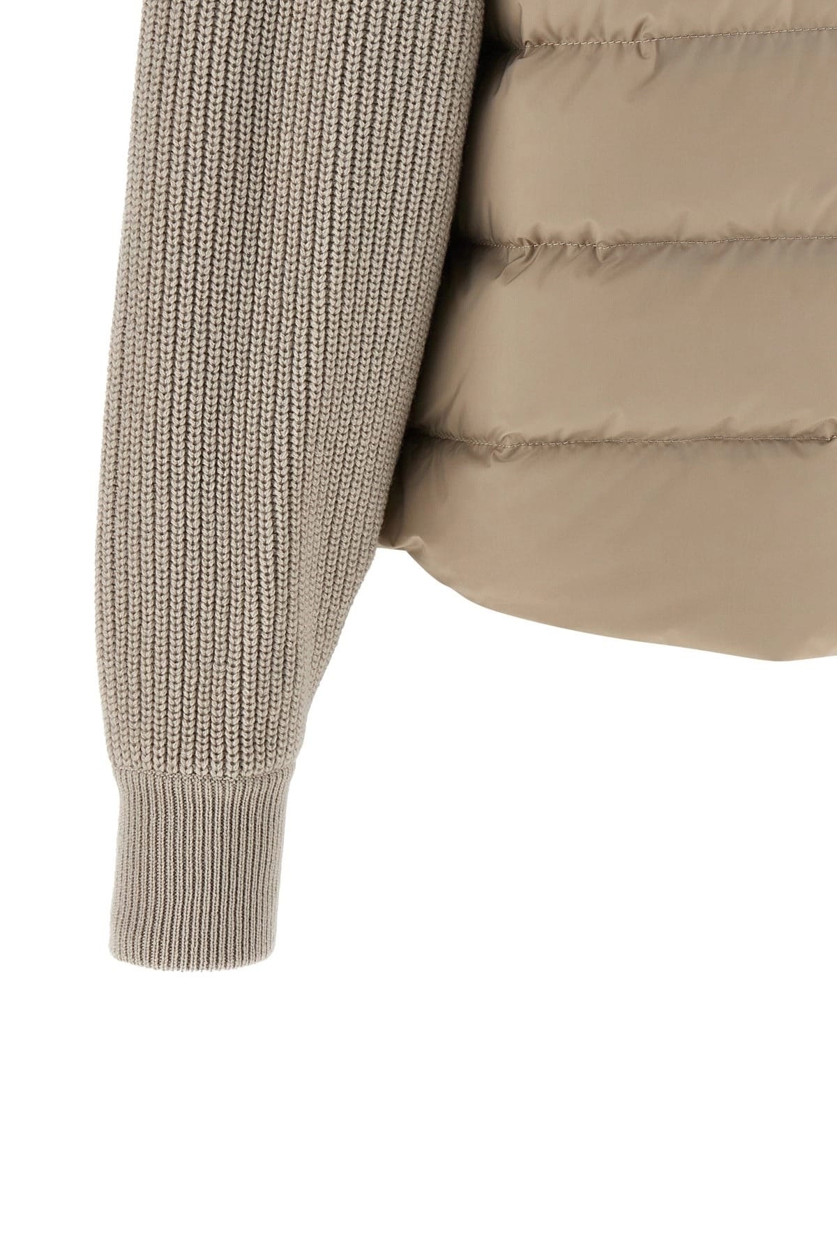 Brunello Cucinelli Brunello Cucinelli Shiny Flap Detail Down Jacket