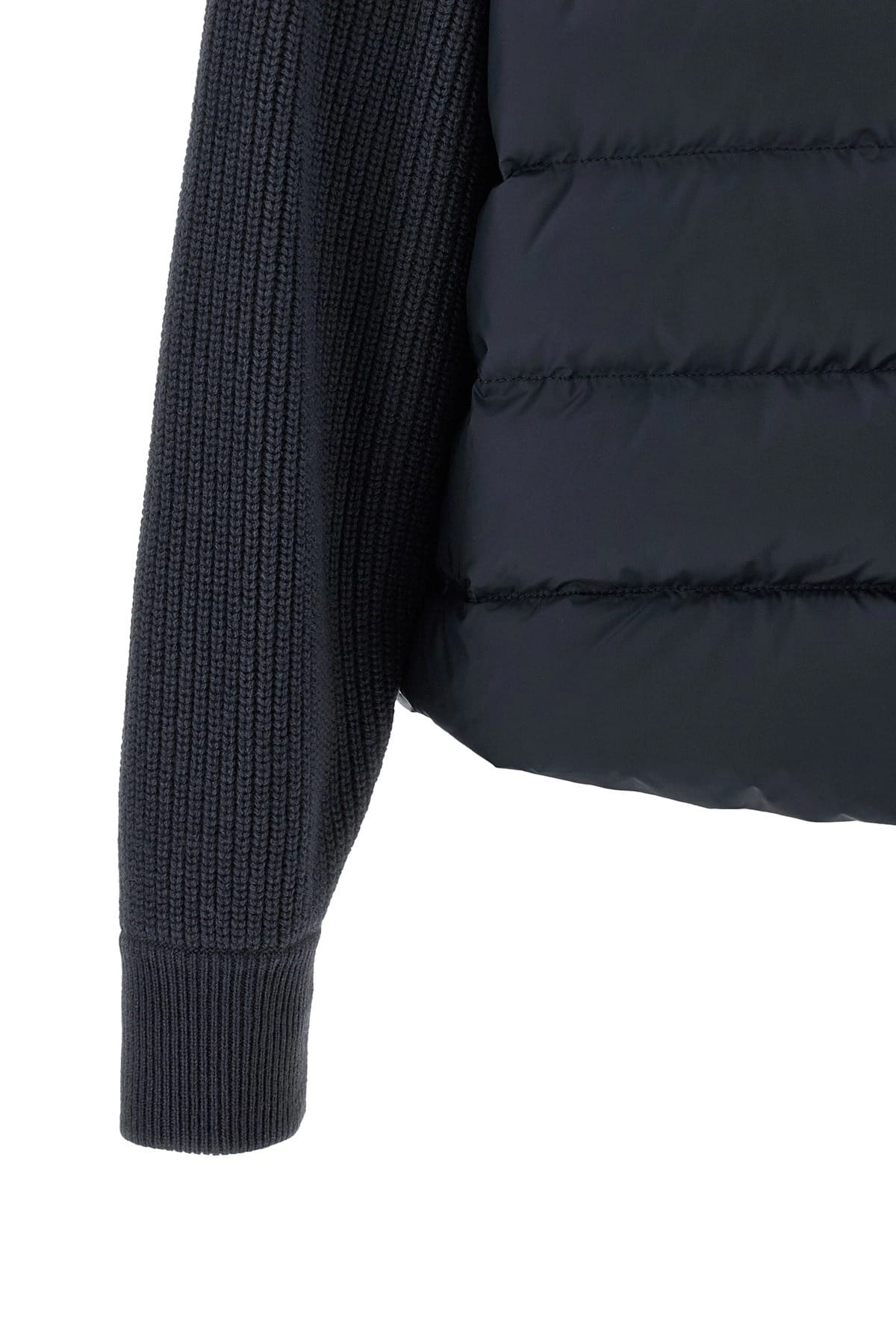 Brunello Cucinelli Brunello Cucinelli Shiny Flap Detail Down Jacket