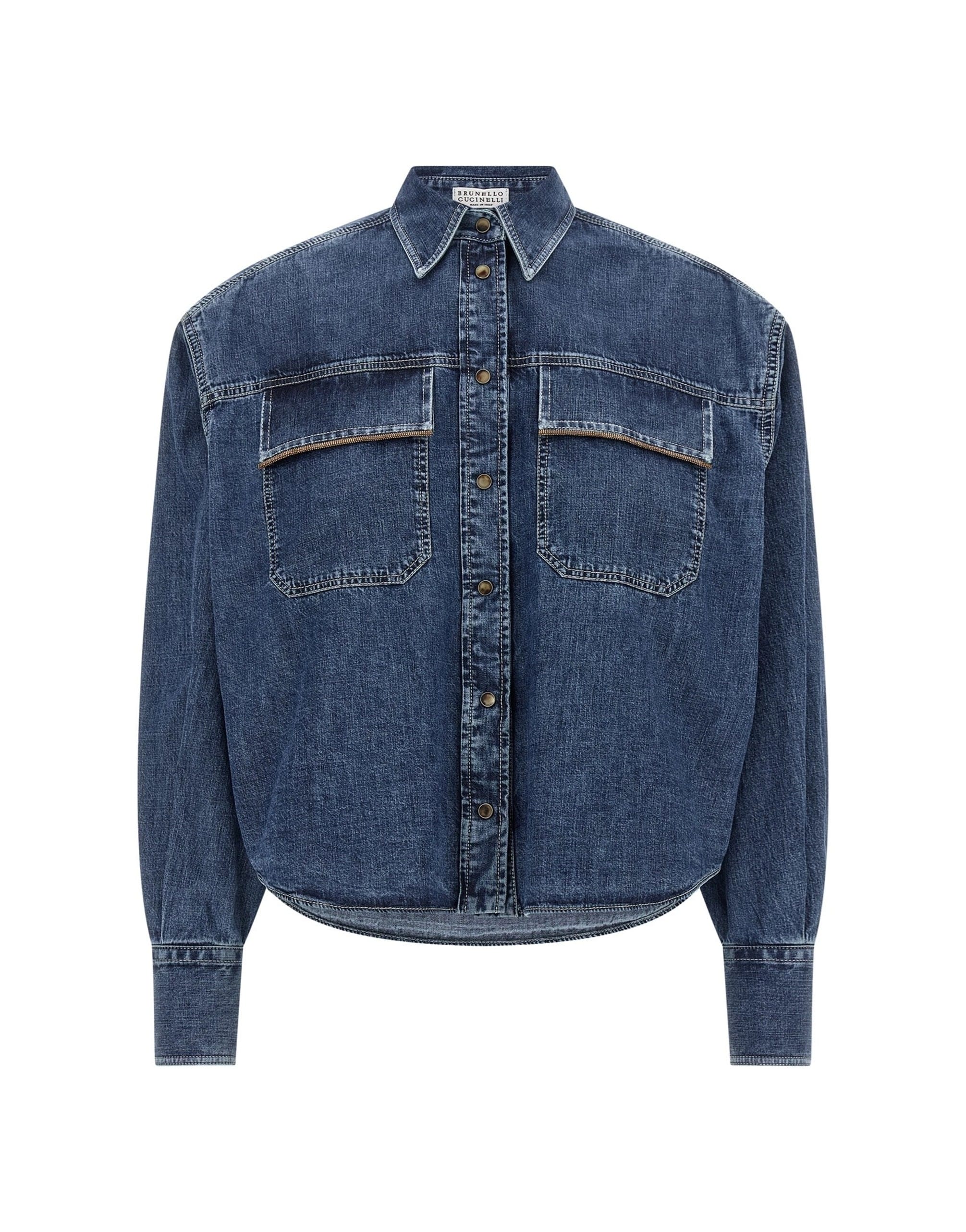 Brunello Cucinelli Brunello Cucinelli Shiny Pockets Shirt