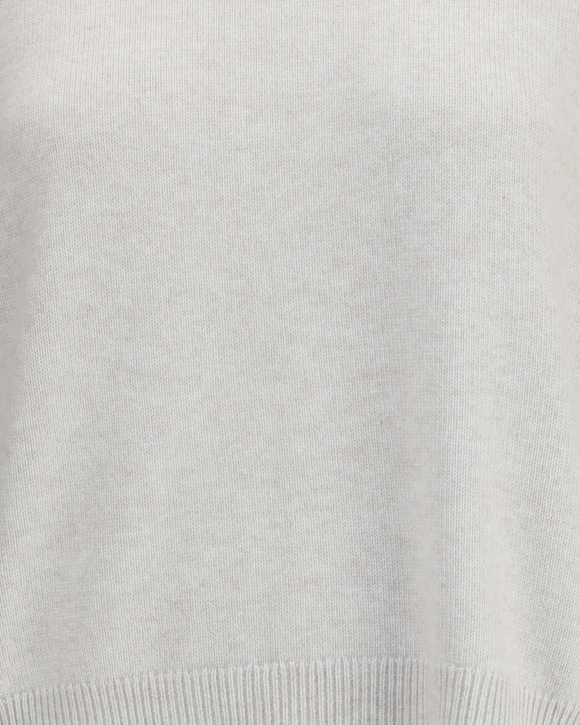 Brunello Cucinelli Shiny Shirt Details Cashmere Sweater