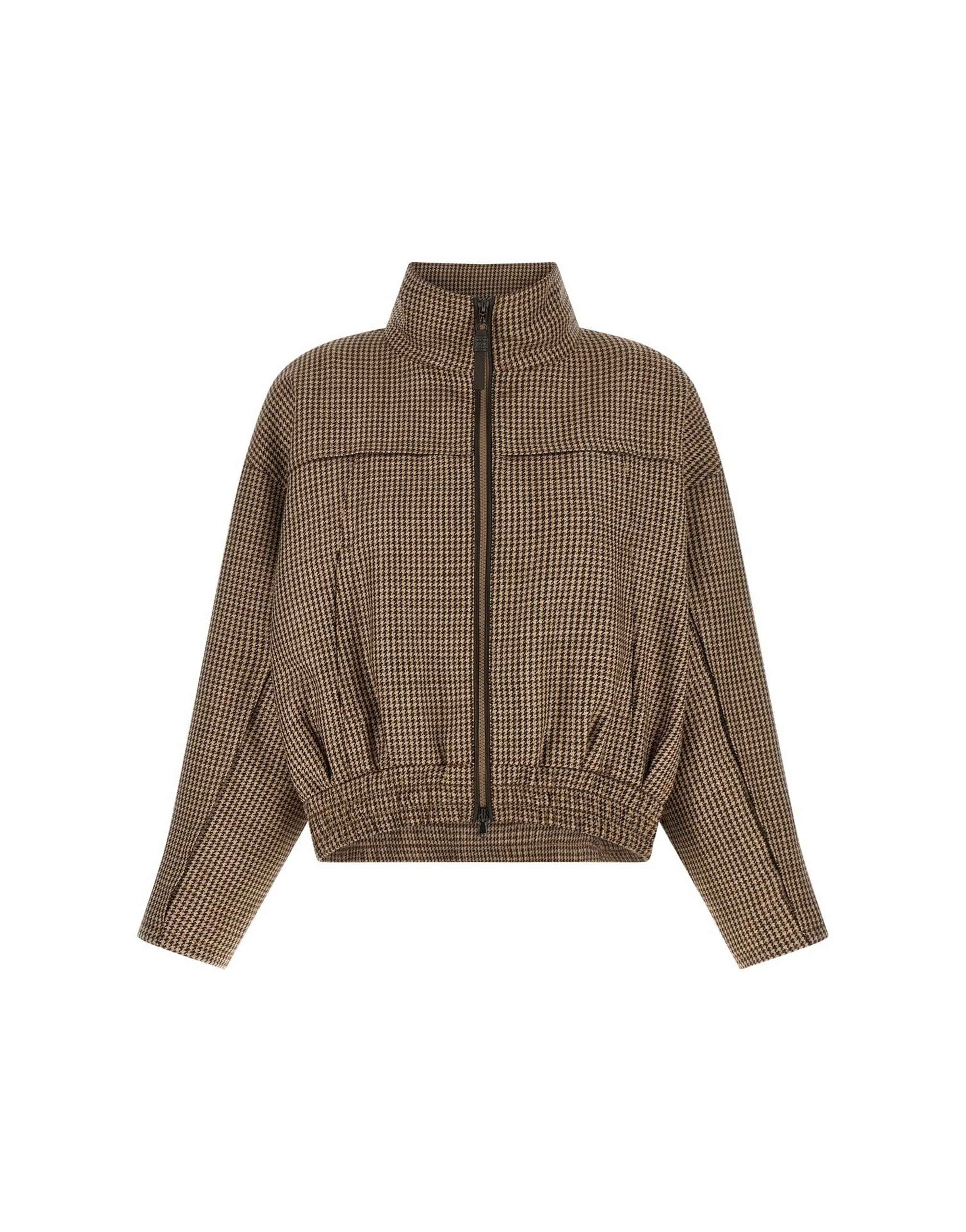 Brunello Cucinelli Brunello Cucinelli Shiny Zipper Pull Jacket