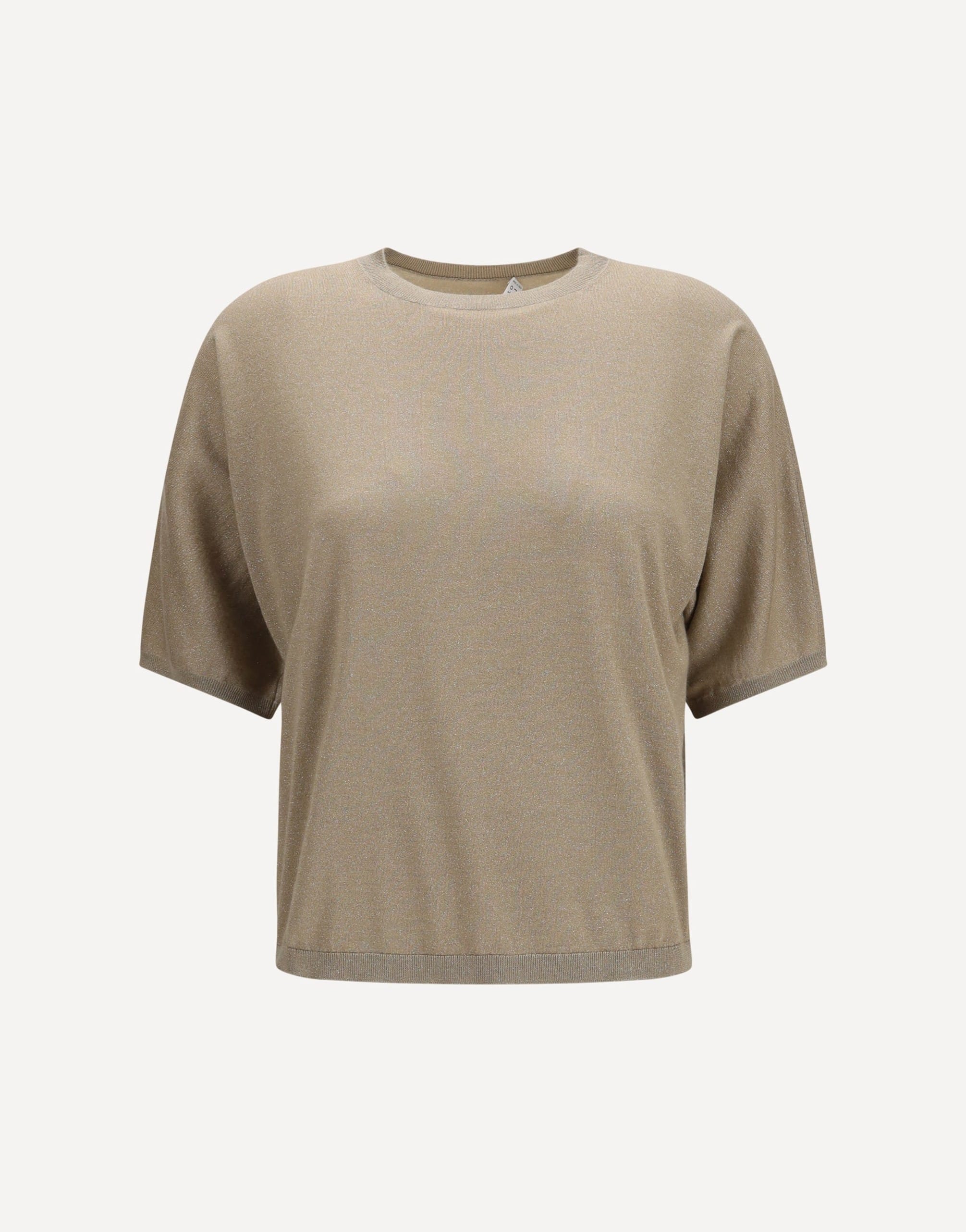 Brunello Cucinelli Brunello Cucinelli Short-Sleeve Cashmere Silk Sweater