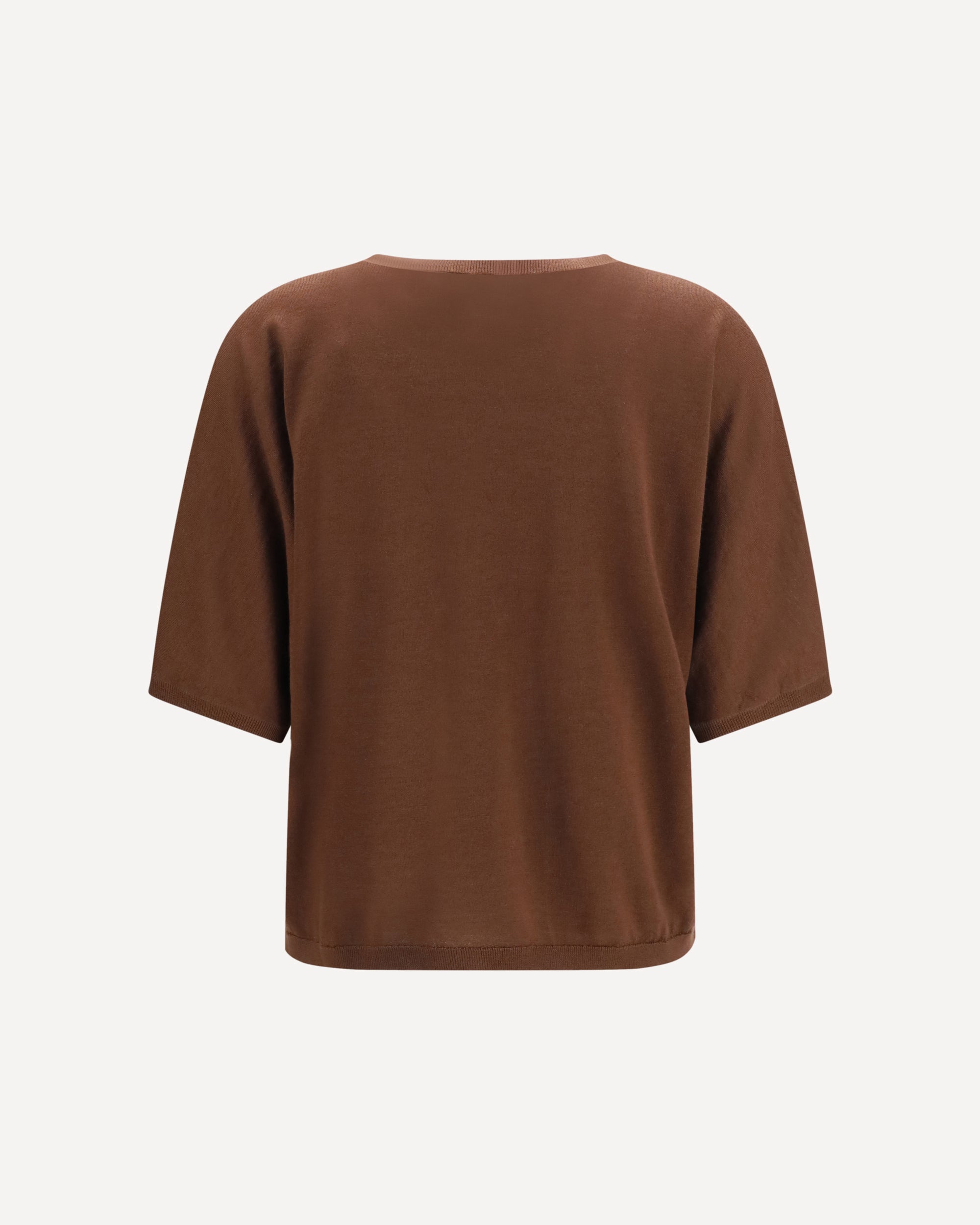 Brunello Cucinelli Brunello Cucinelli Short-Sleeve Cashmere Silk Sweater