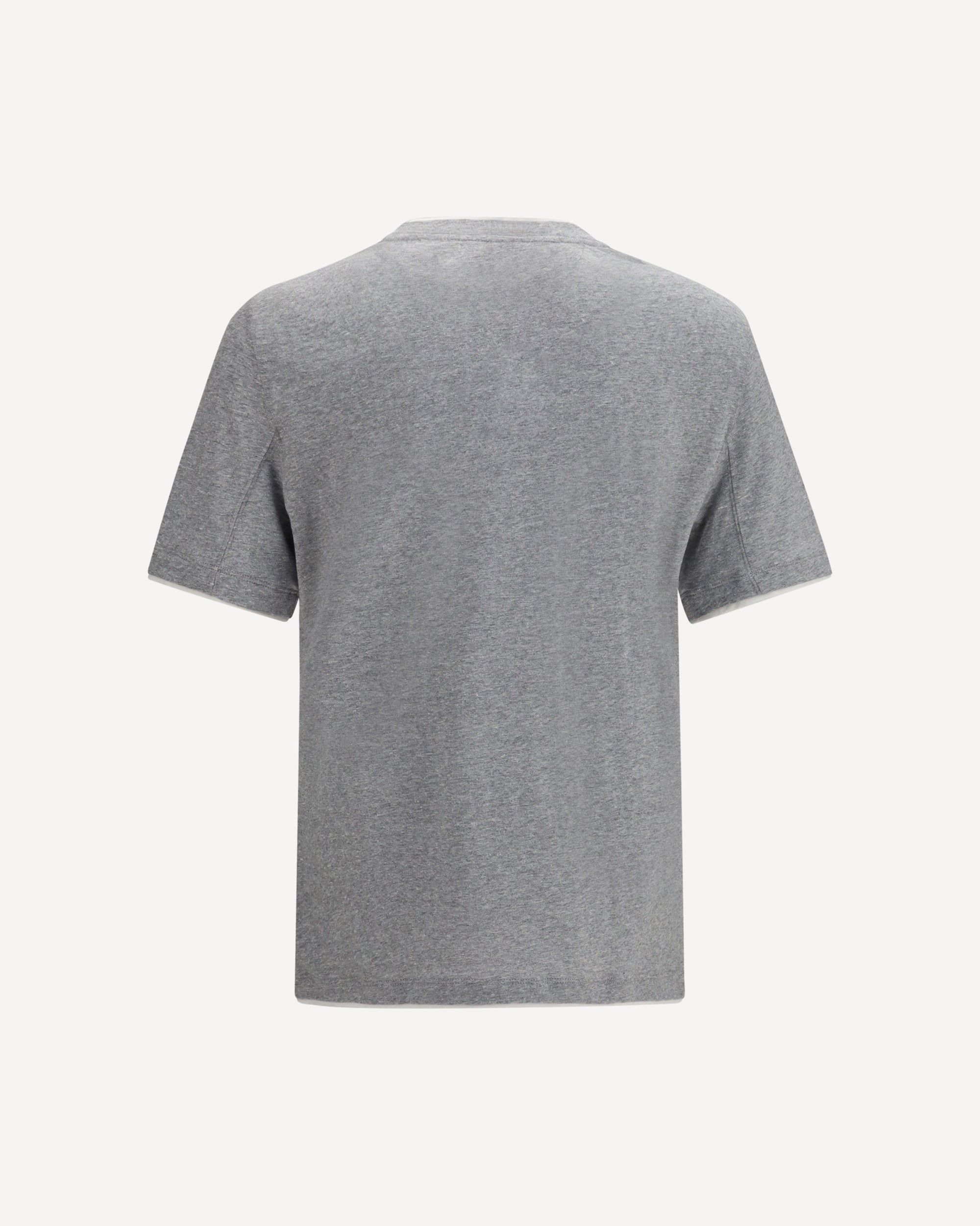 Brunello Cucinelli T-shirt en coton à manches courtes - alternate view