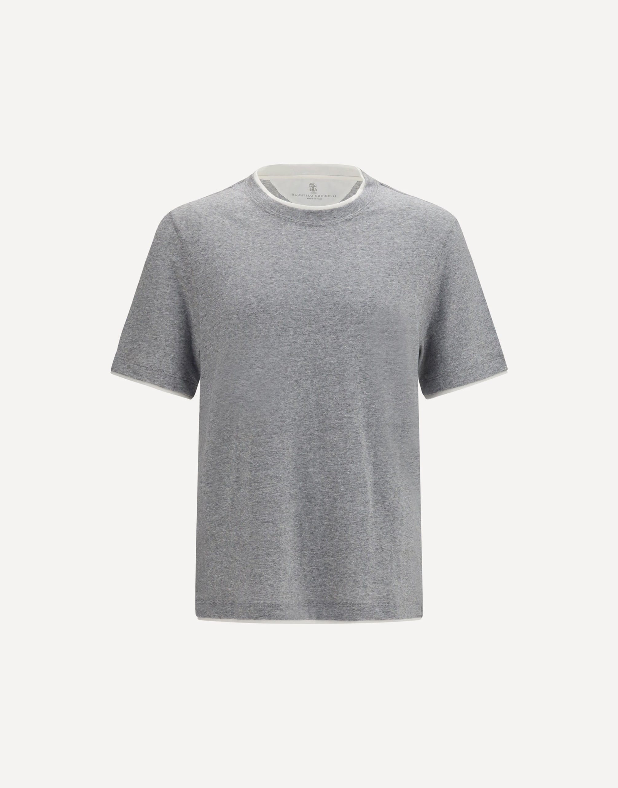 Brunello Cucinelli Short-Sleeve Cotton T-Shirt