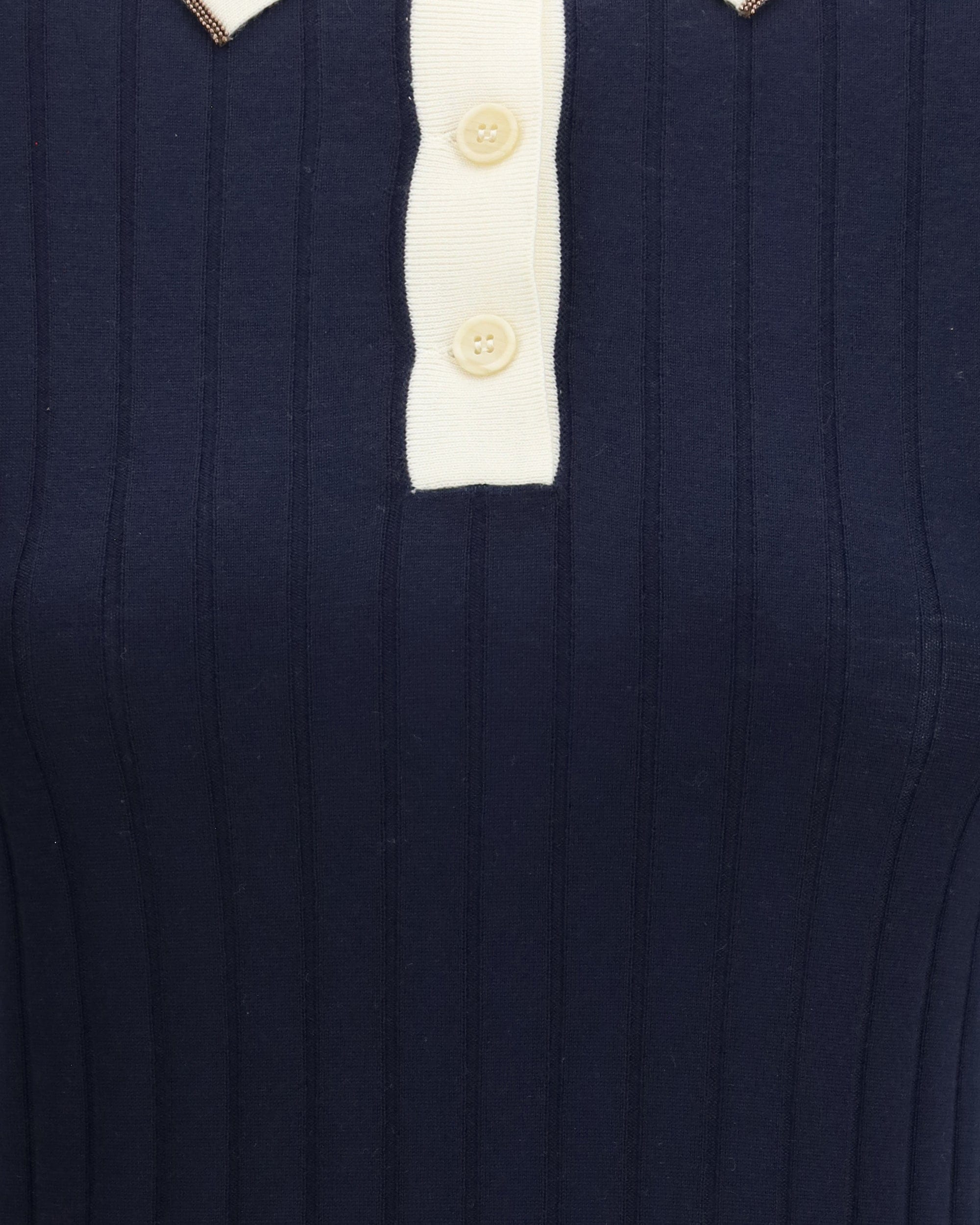 Brunello Cucinelli Brunello Cucinelli Short Sleeve Polo In Virgin Wool Cashmere