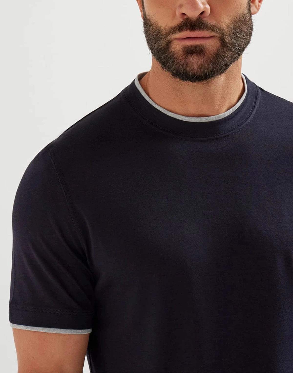 Brunello Cucinelli Silk-Cotton Blend T-Shirt