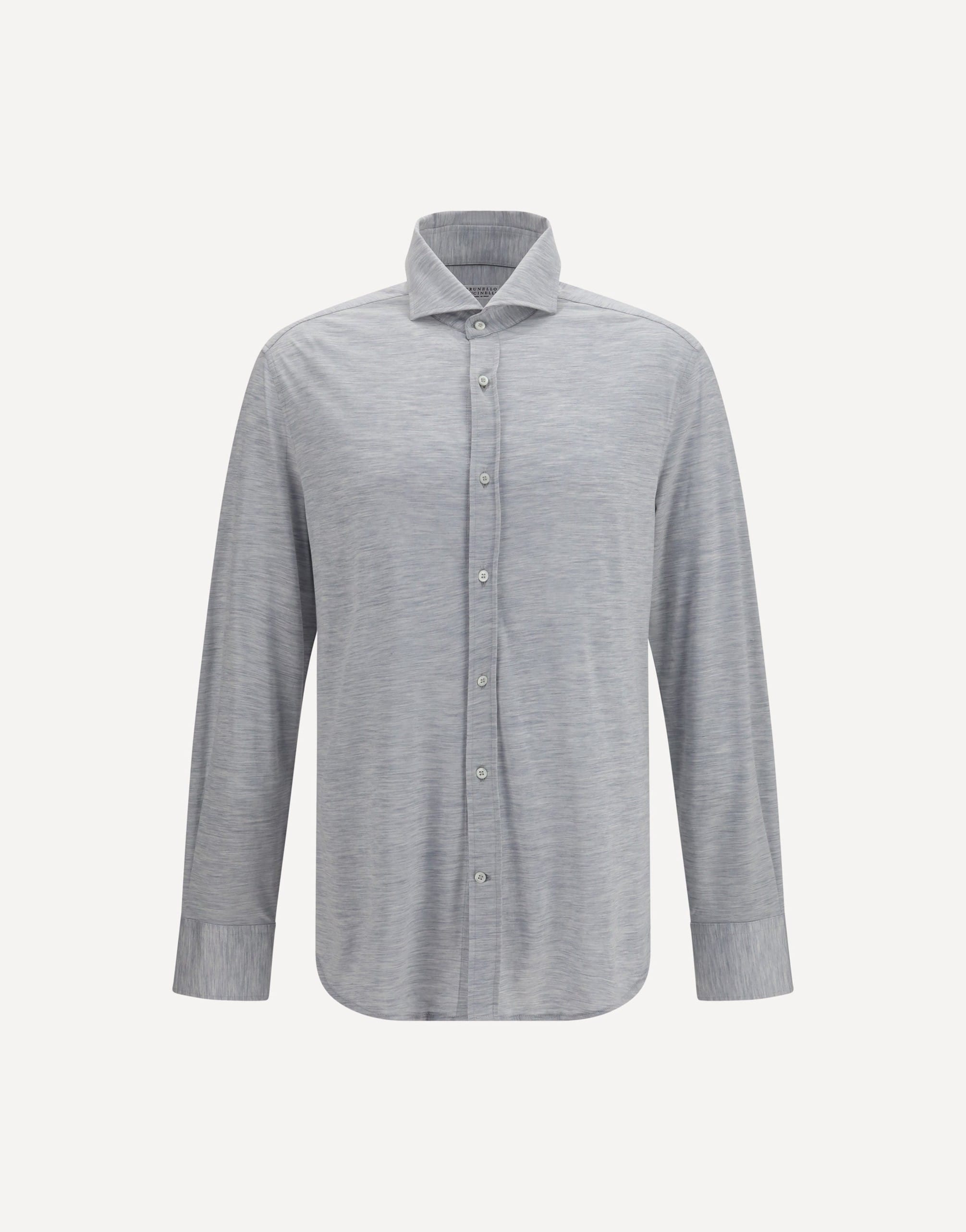 Brunello Cucinelli Brunello Cucinelli Silk Cotton Jersey Shirt