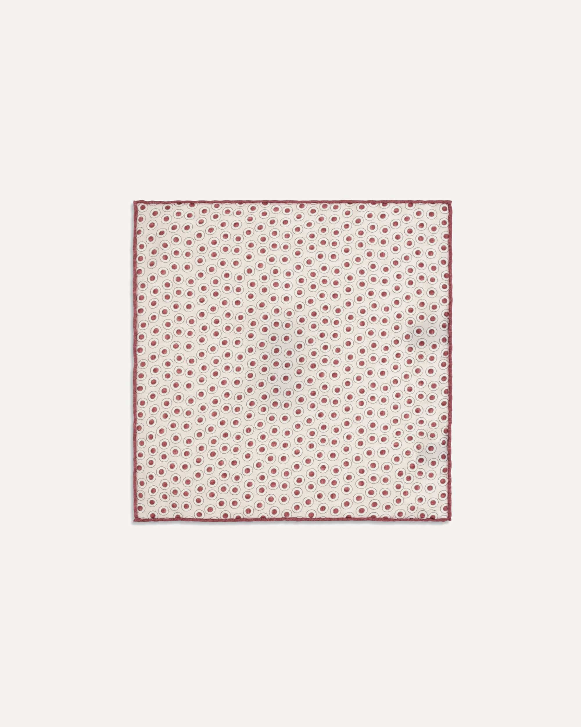 Silk Polka-Dot Pocket Square - alternate view