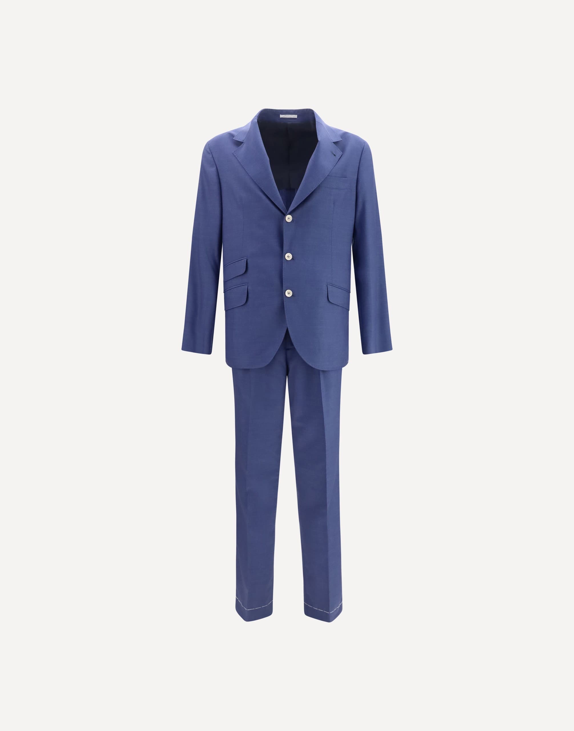 Brunello Cucinelli Brunello Cucinelli Single-Breasted Suit With Peak Lapels