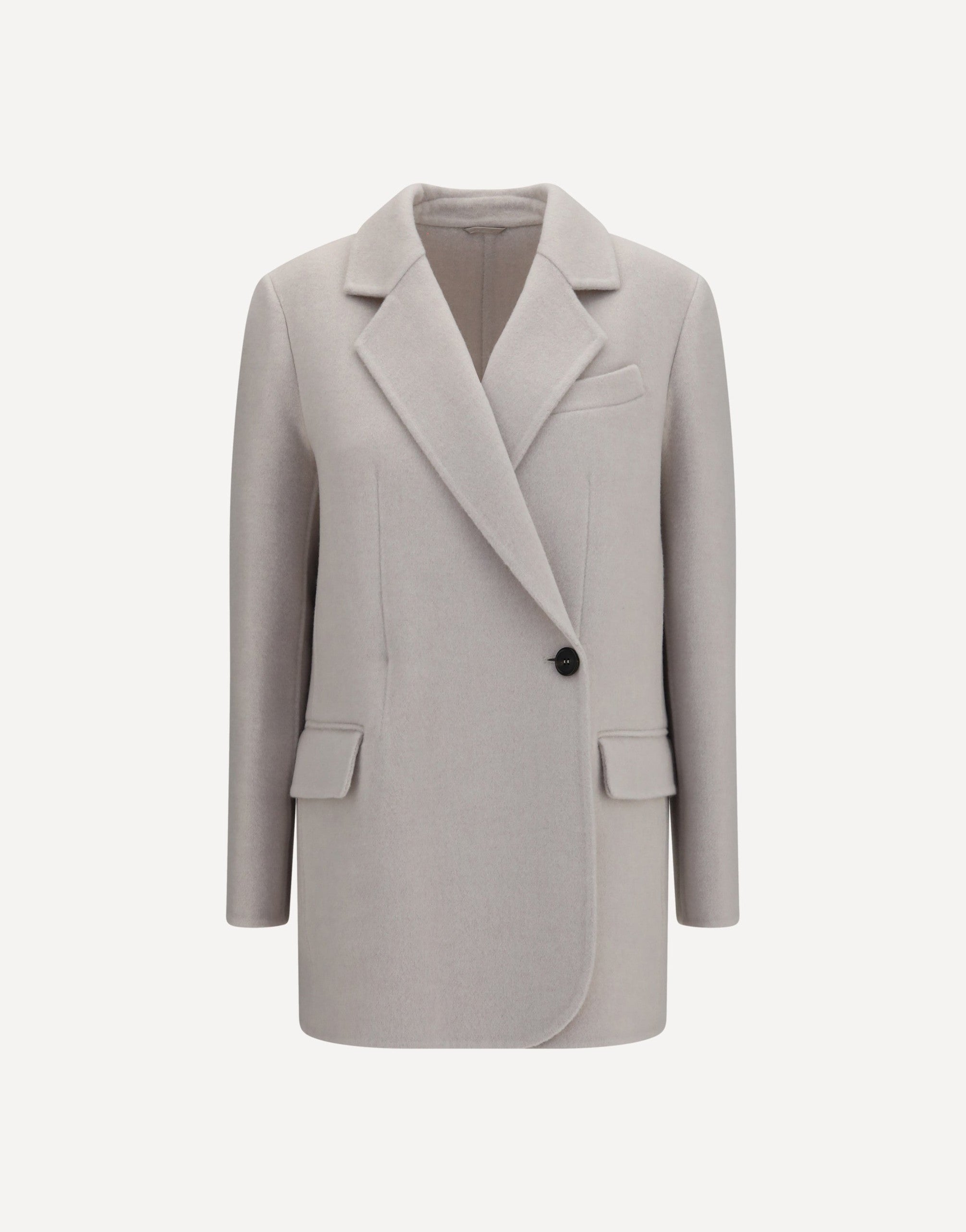 Brunello Cucinelli Single-Breasted Wool Cashmere Jacket | Sendegaro IT
