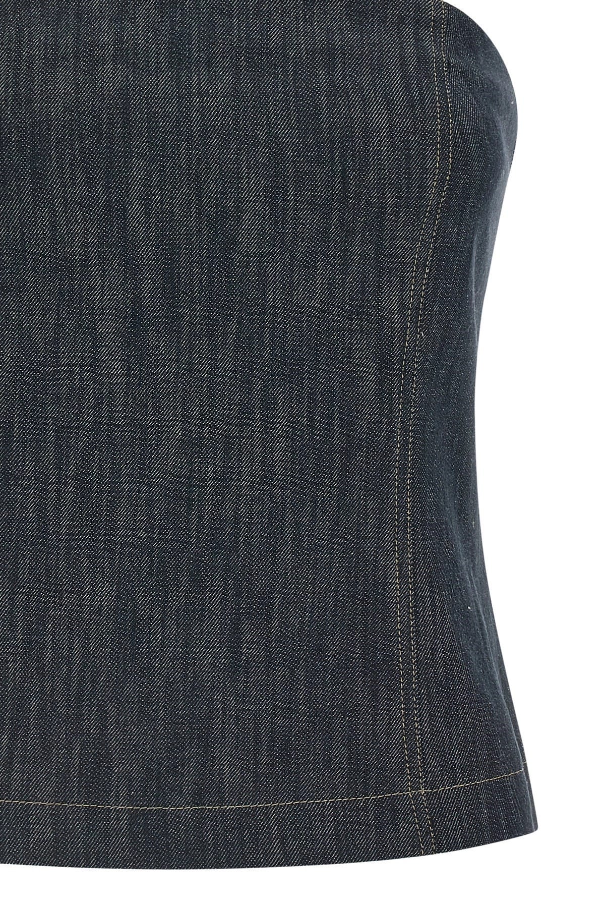 Brunello Cucinelli Brunello Cucinelli Sleeveless Denim Top