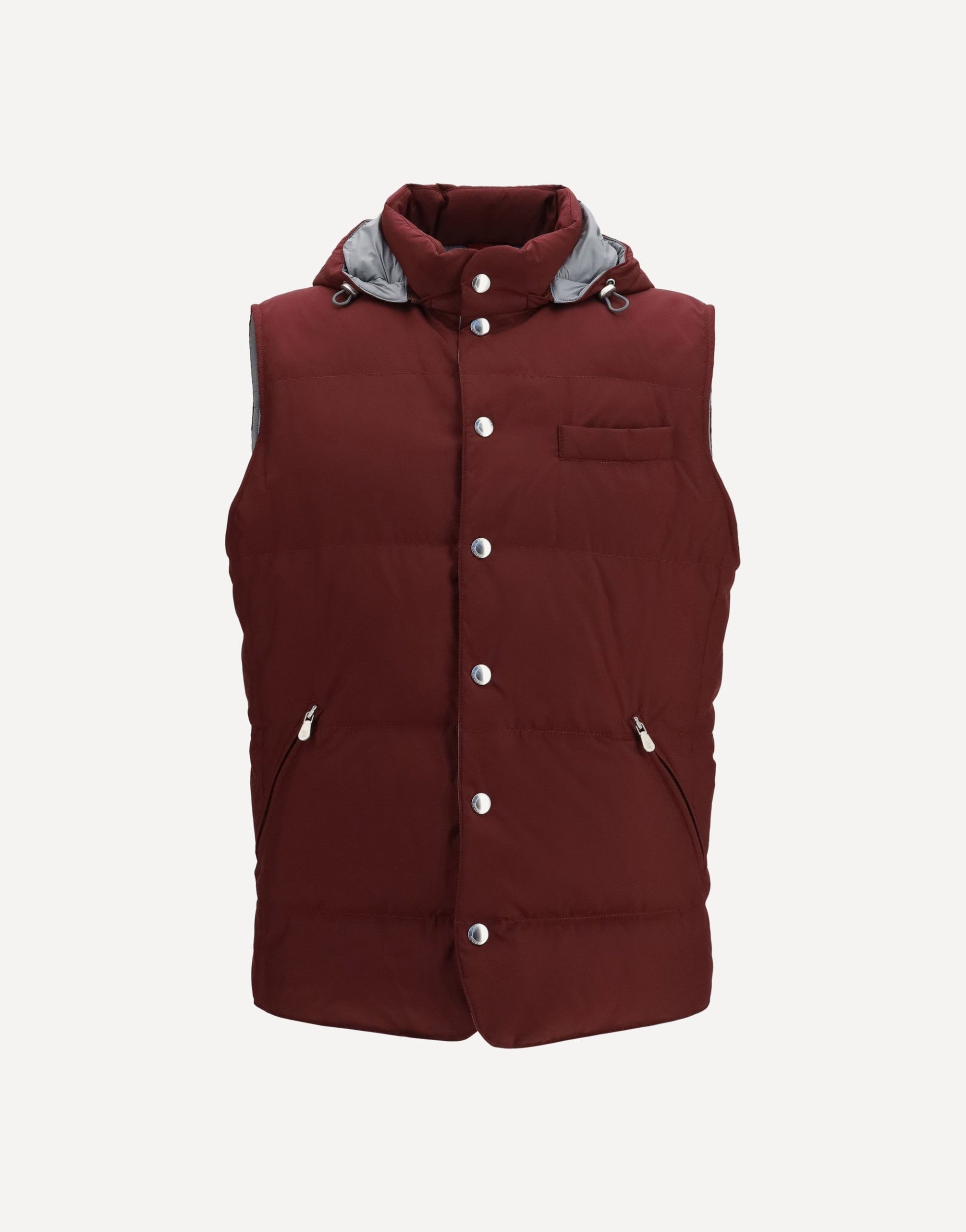 Brunello Cucinelli Sleeveless Hooded Gilet