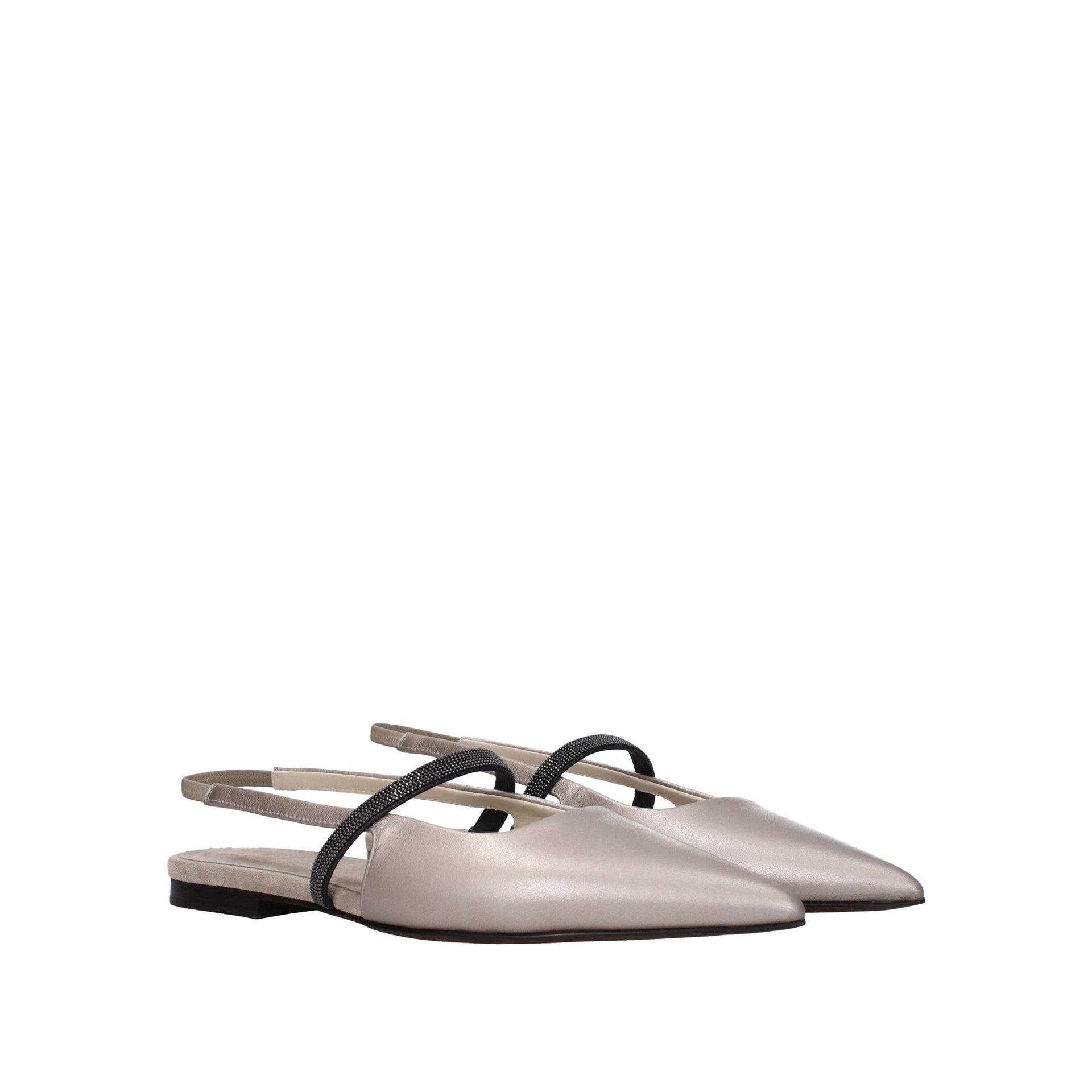 Brunello Cucinelli Slingback Flats - alternate view