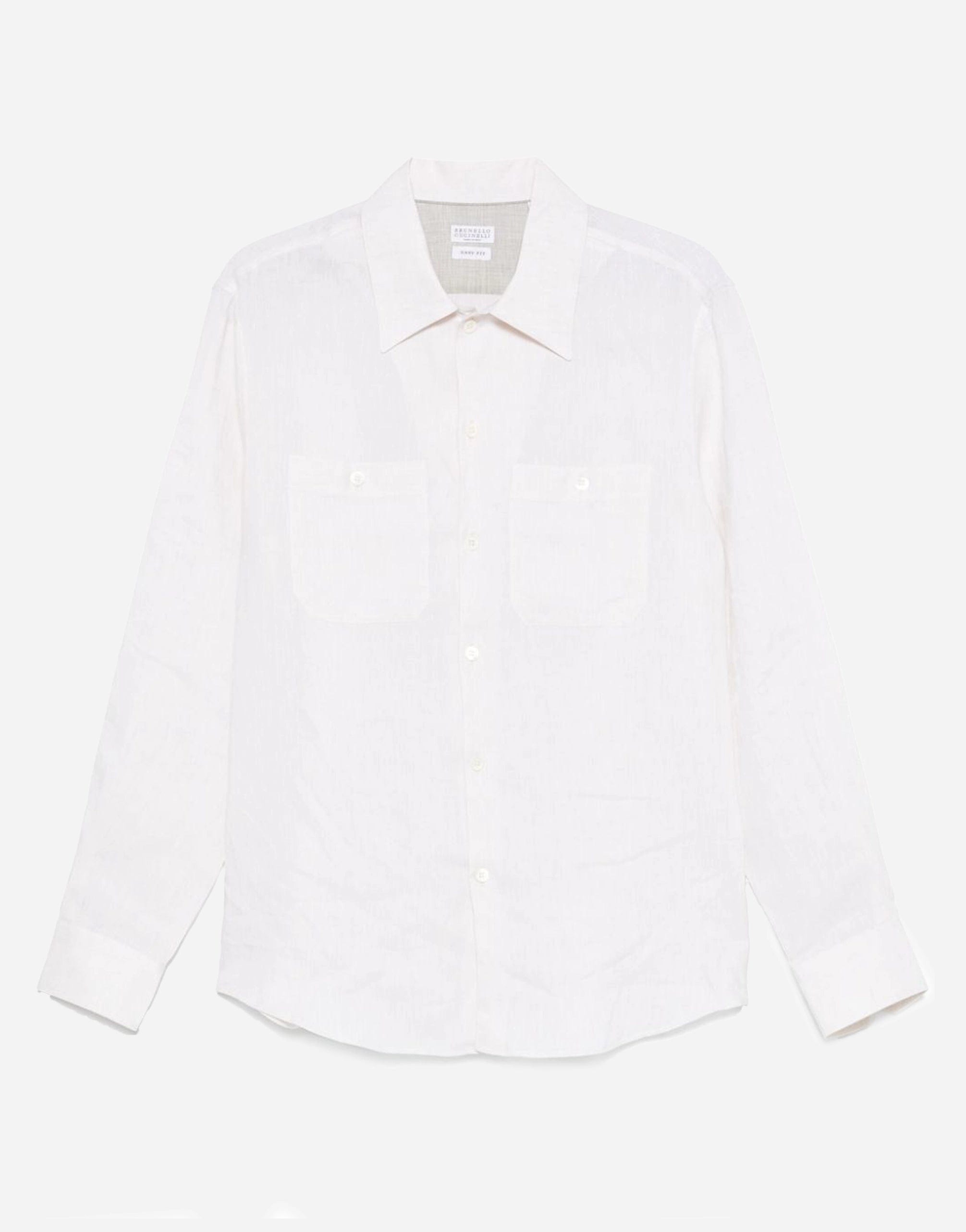 Brunello Cucinelli Slub-Texture Shirt