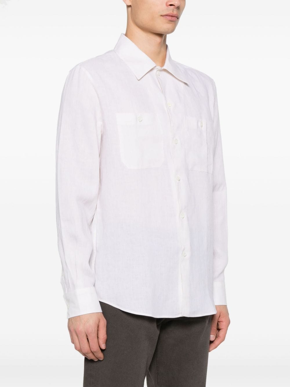 Brunello Cucinelli Slub-Texture Shirt